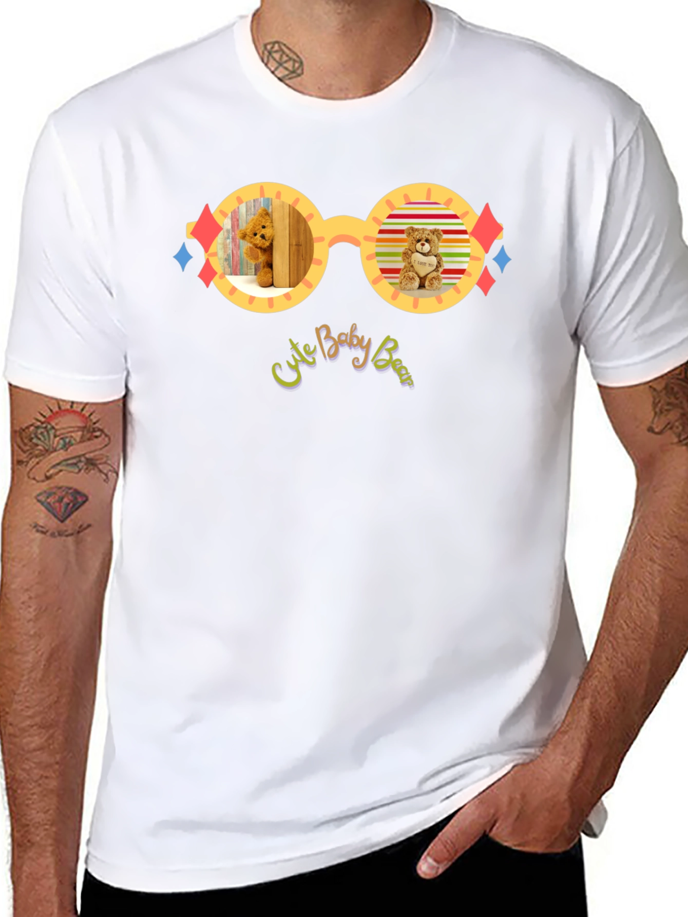 Cute Baby Bear T-Shirt - Fun Graphic Tee