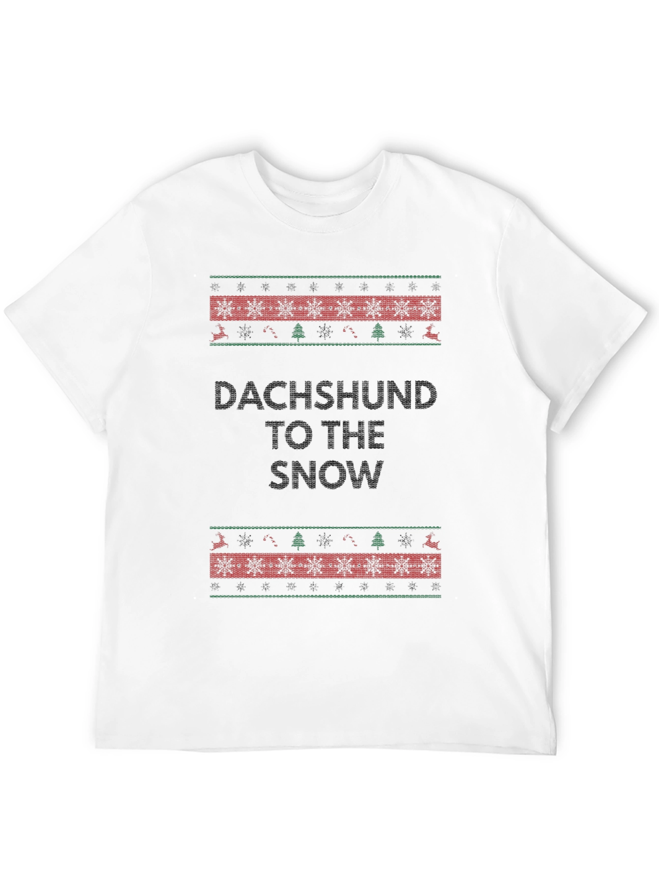 Dachshund to the Snow Holiday T-Shirt