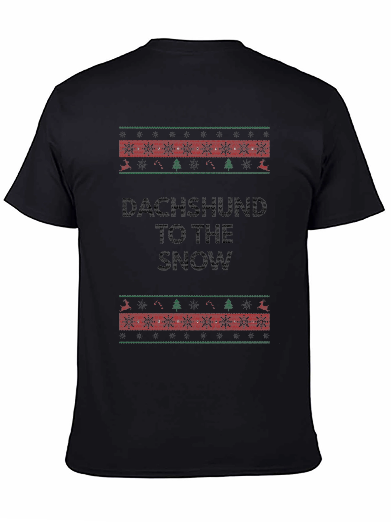 Dachshund to the Snow Holiday T-Shirt