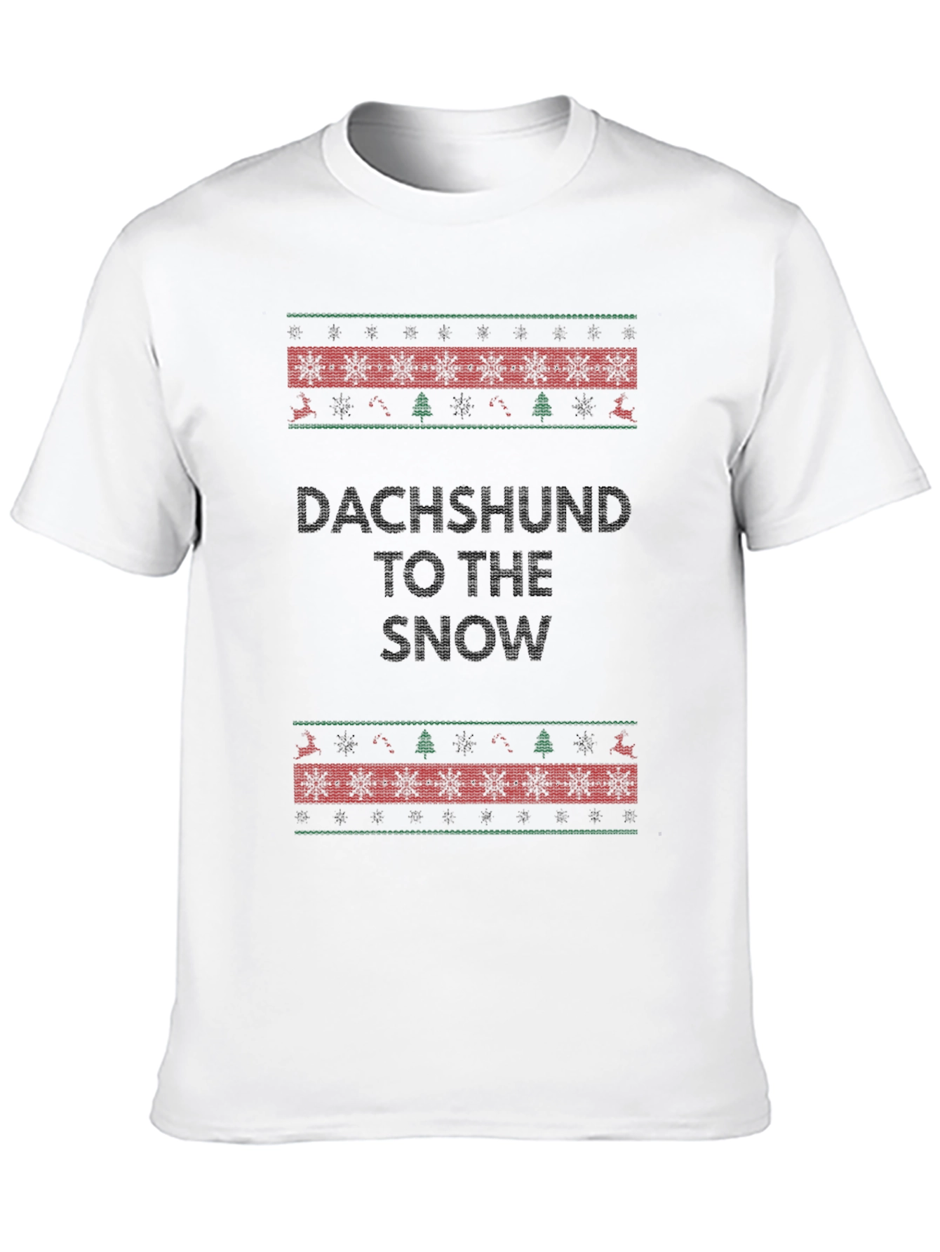 Dachshund to the Snow Holiday T-Shirt