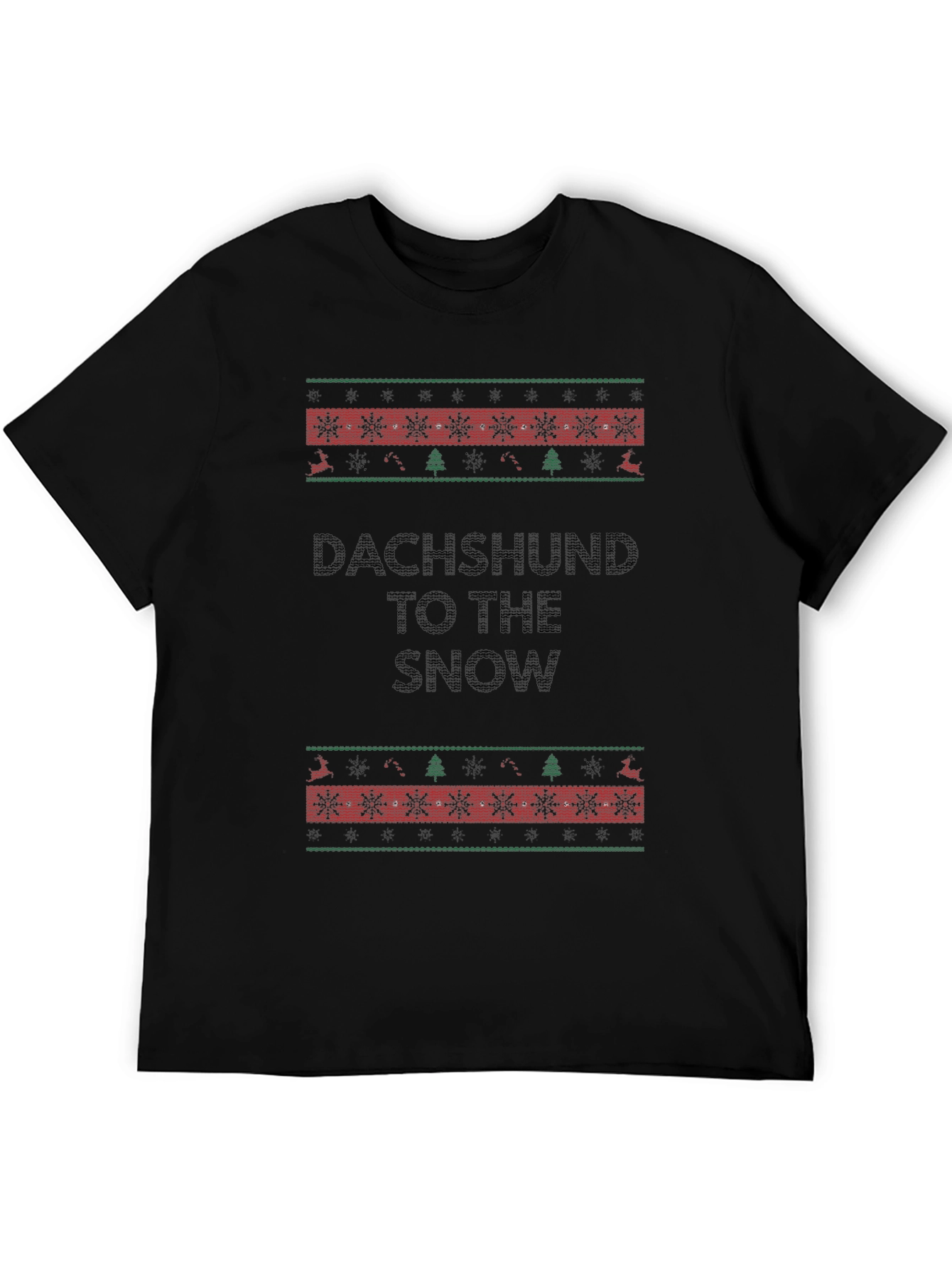 Dachshund to the Snow Holiday T-Shirt