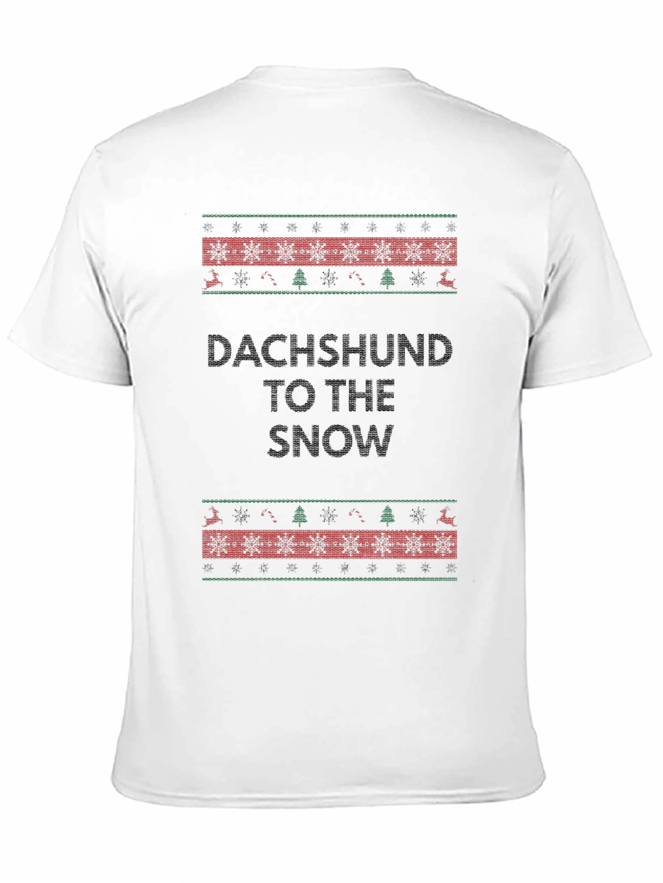Dachshund to the Snow Holiday T-Shirt