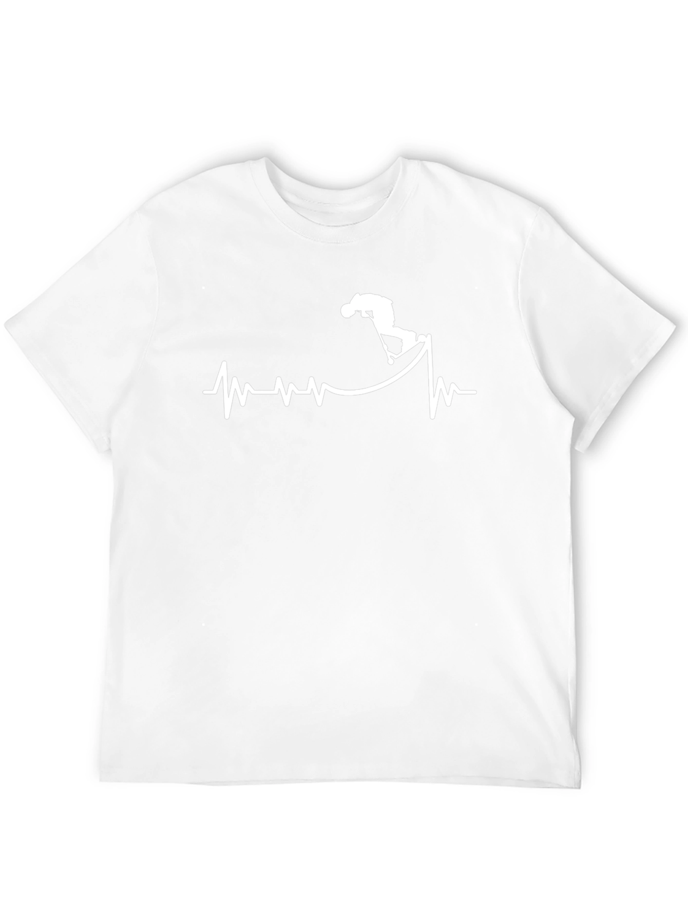 Scooter Heartbeat Graphic Tee - Black