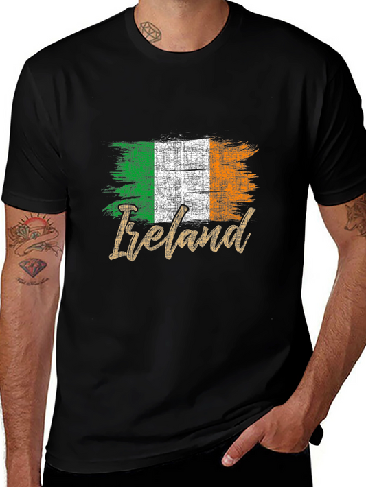 Ireland Flag T-Shirt - Distressed Irish Pride Tee