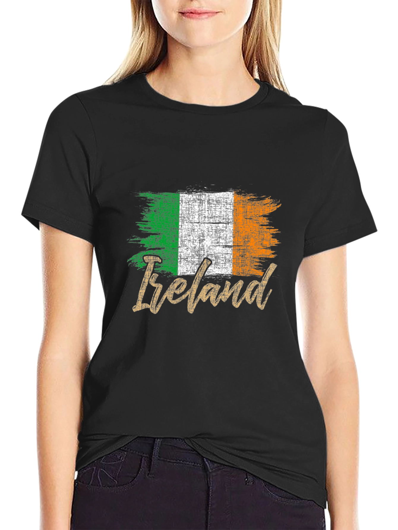 Ireland Flag T-Shirt - Distressed Irish Pride Tee