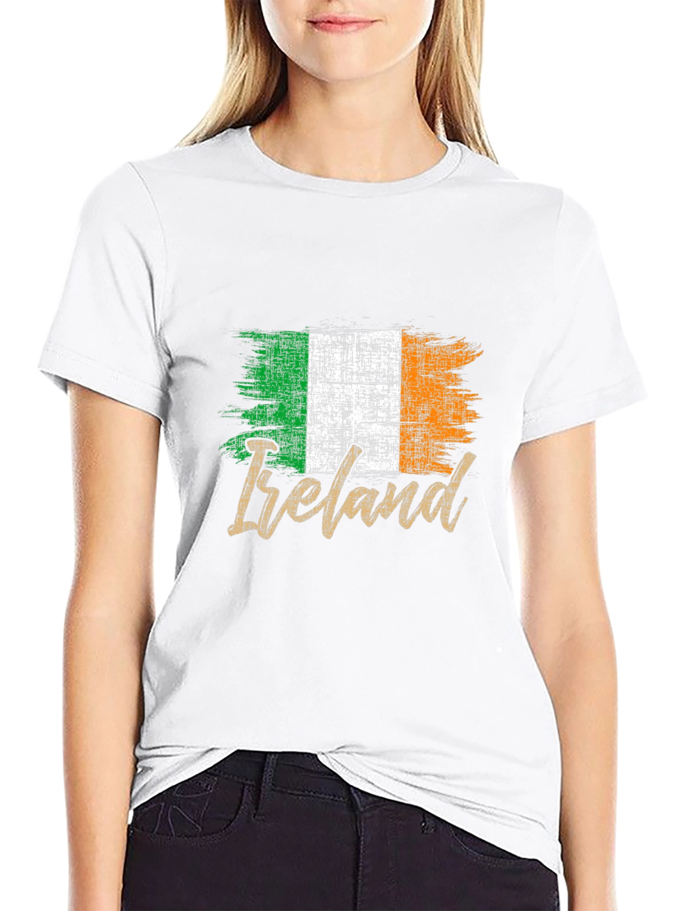 Ireland Flag T-Shirt - Distressed Irish Pride Tee