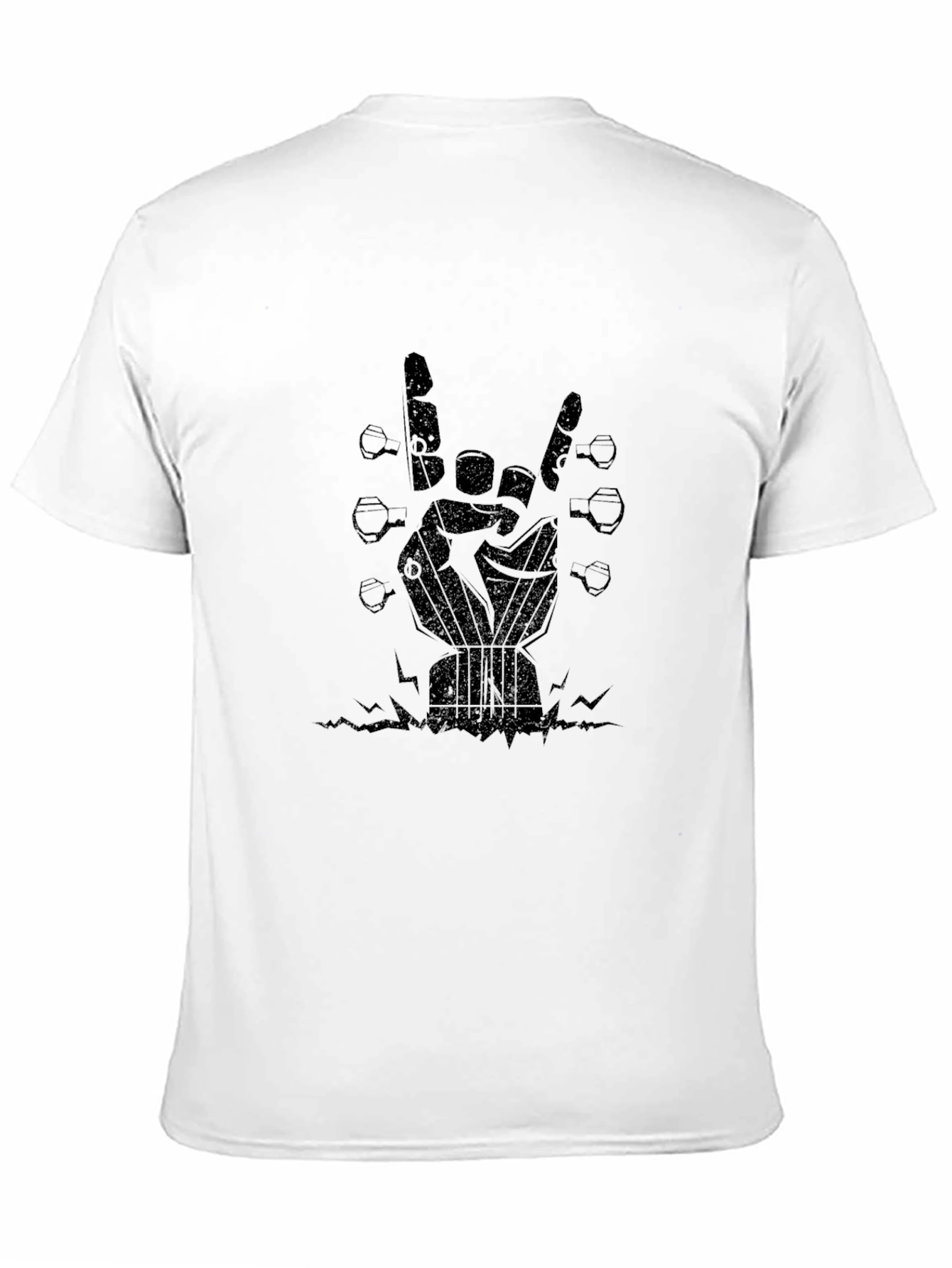Rock On Guitar Hand T-Shirt