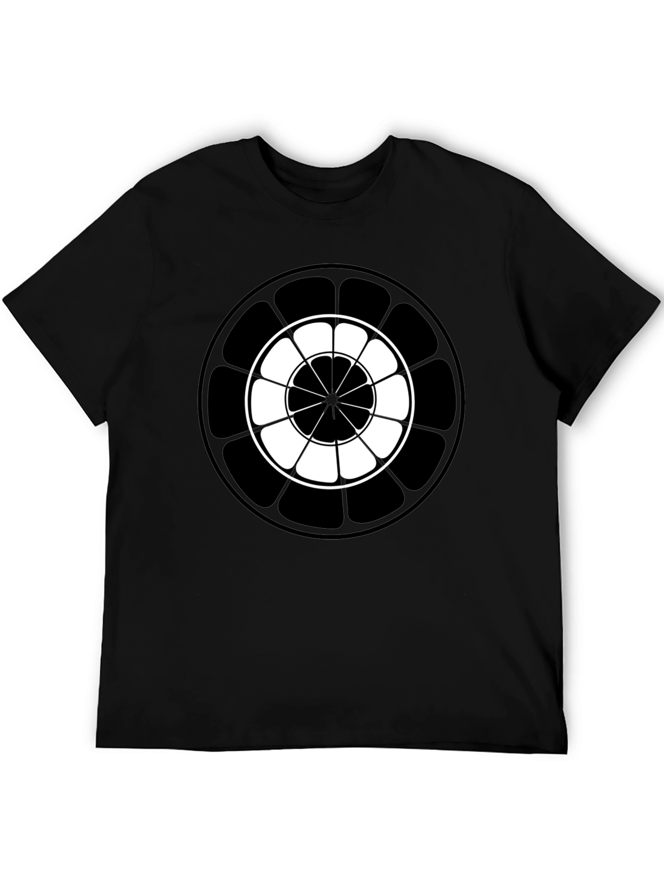Abstract Geometric Circle T-Shirt