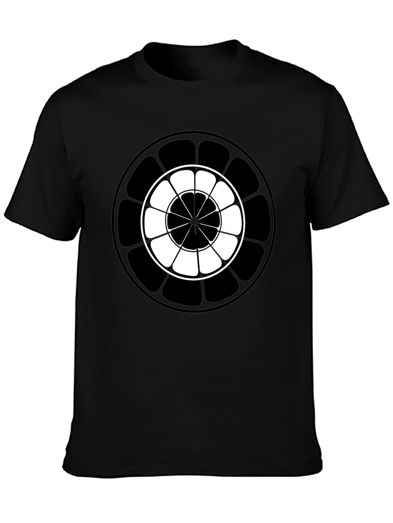 Abstract Geometric Circle T-Shirt
