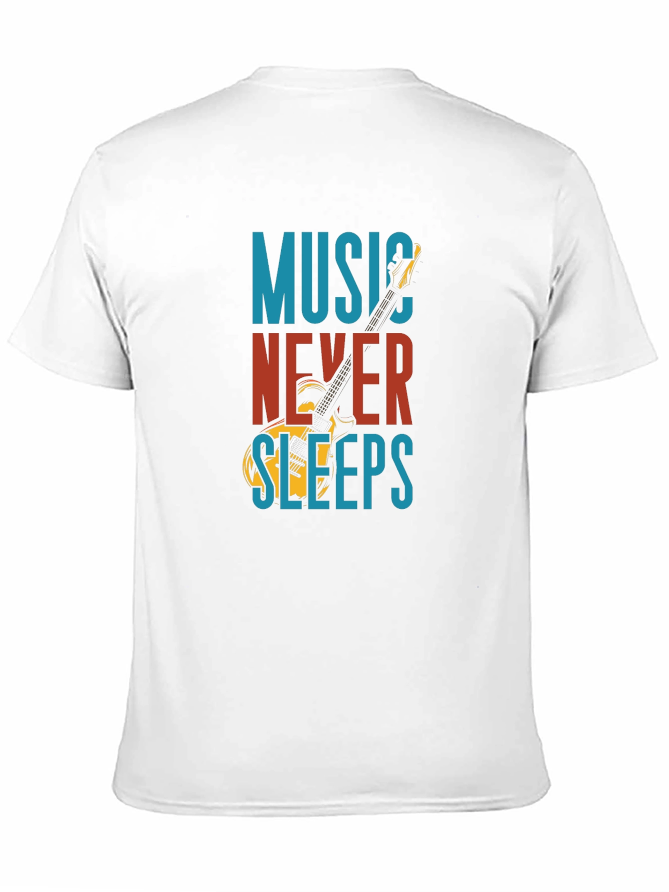 Music Never Sleeps Graphic T-Shirt