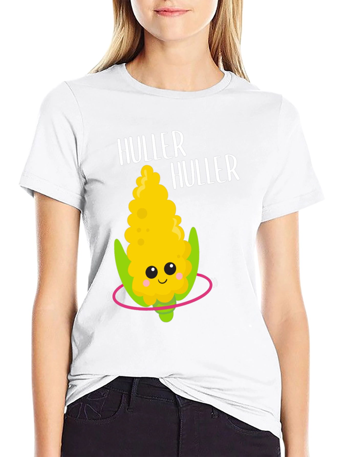 Huller Huller Corn Hula Hoop T-Shirt