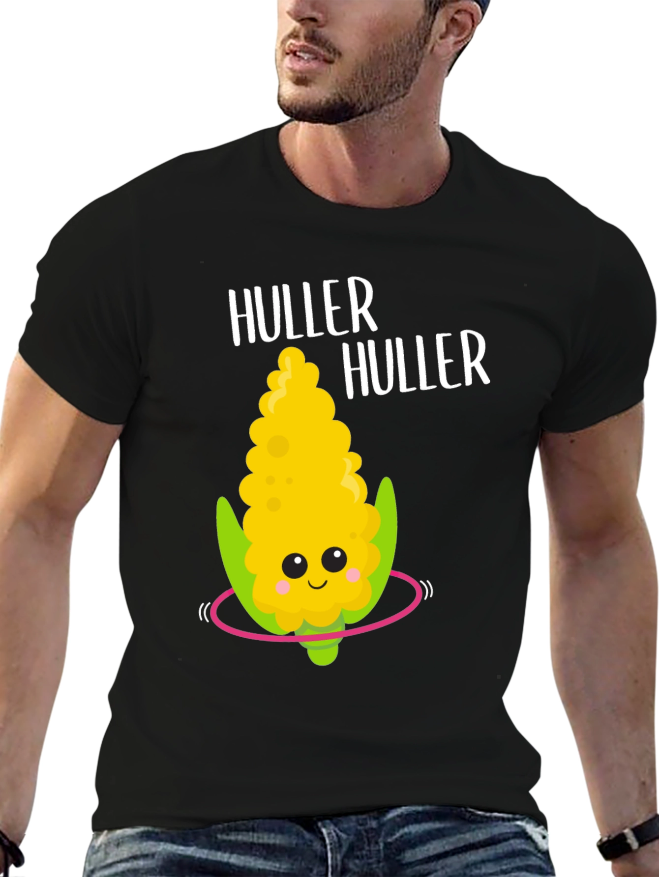 Huller Huller Corn Hula Hoop T-Shirt