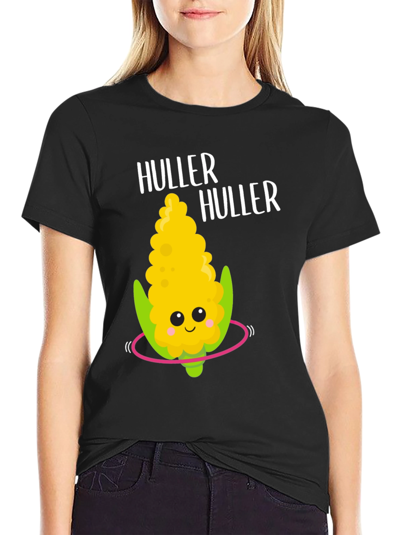 Huller Huller Corn Hula Hoop T-Shirt