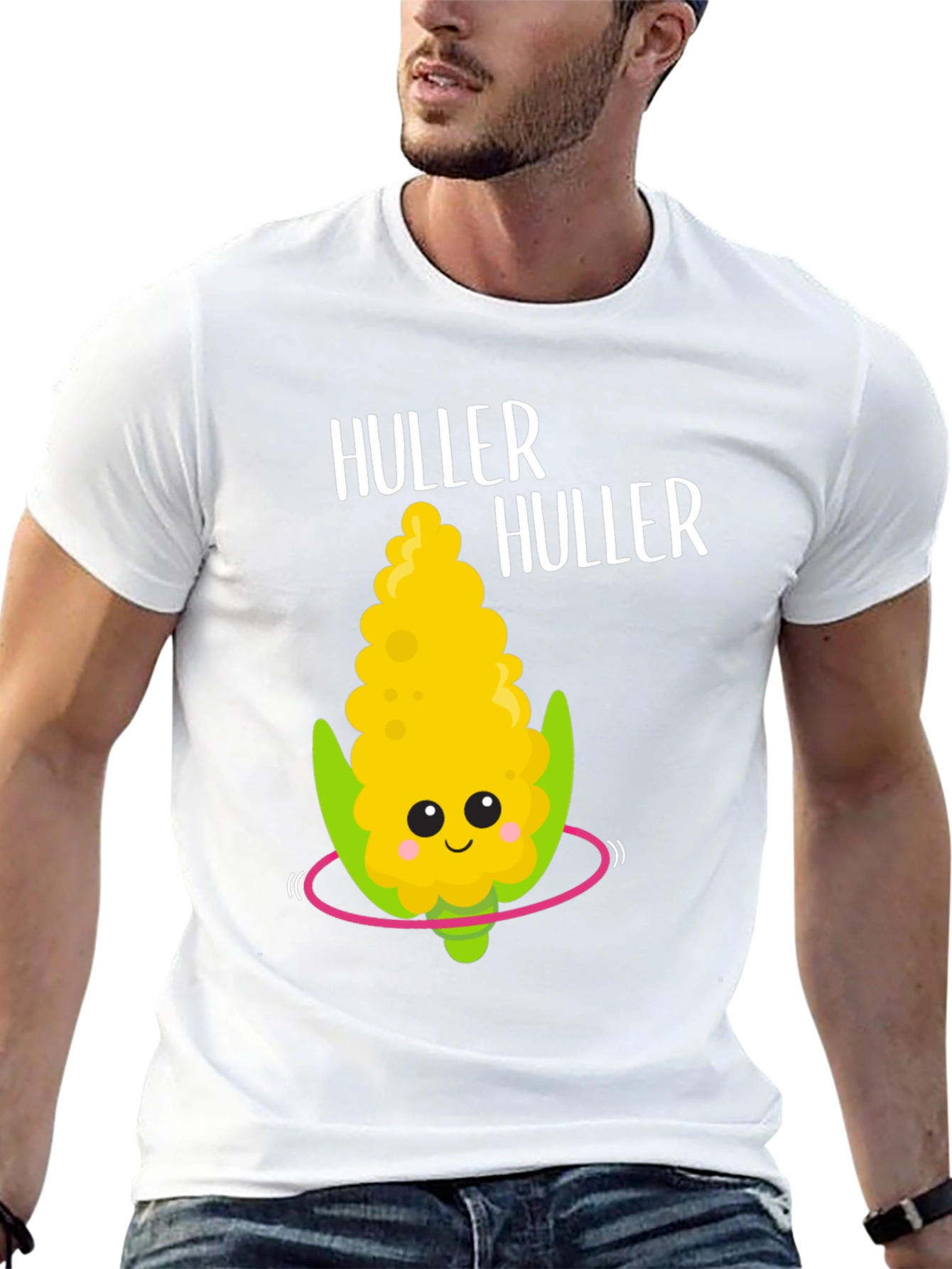 Huller Huller Corn Hula Hoop T-Shirt
