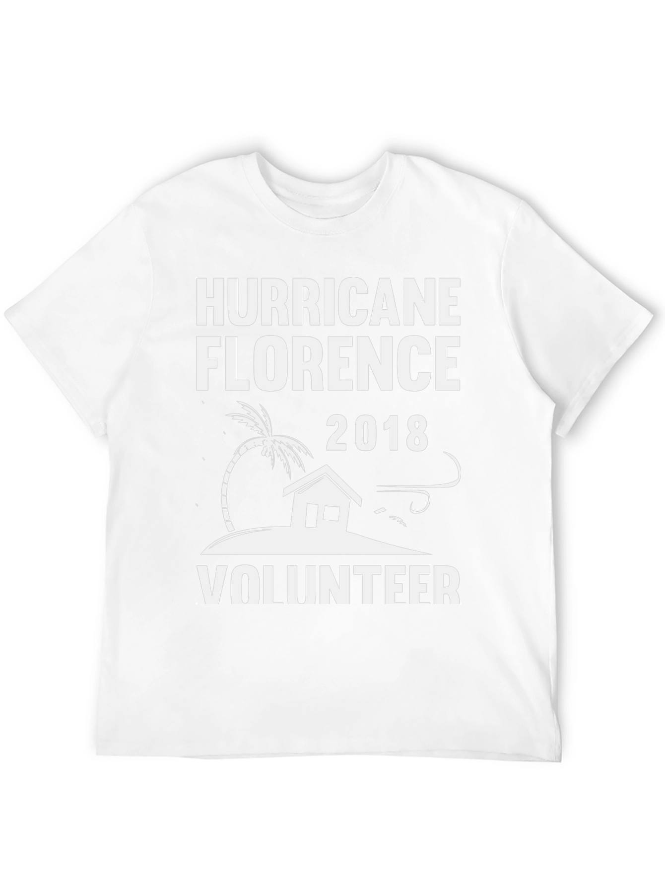 Hurricane Florence 2018 Volunteer Graphic Tee