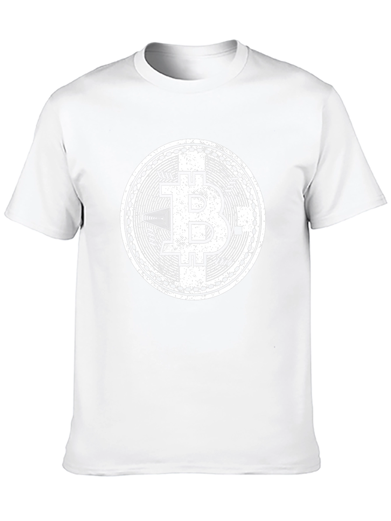 Bitcoin Cryptocurrency Graphic T-Shirt - Black