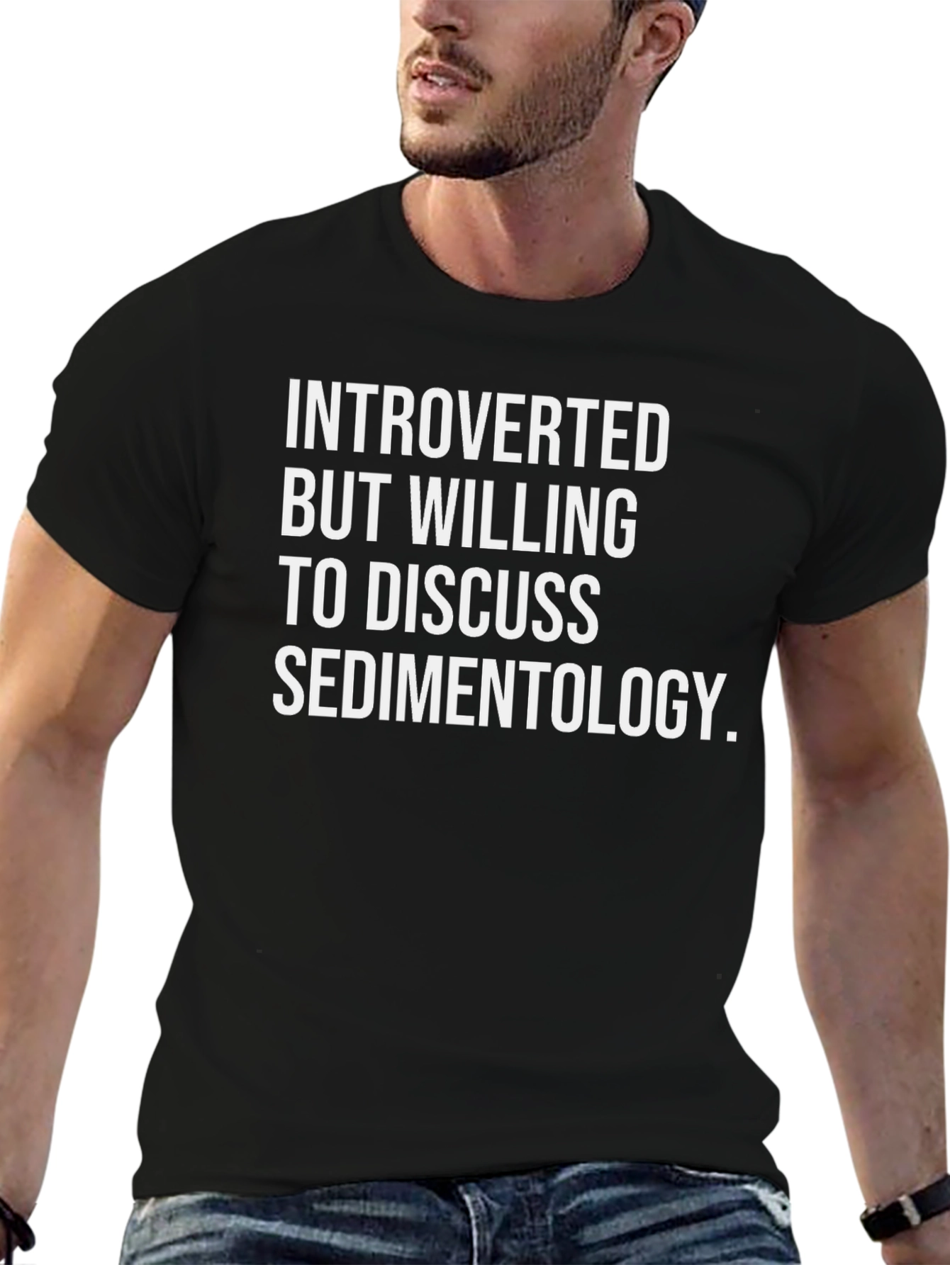 Introverted Sedimentology T-Shirt - Geology Nerd Tee