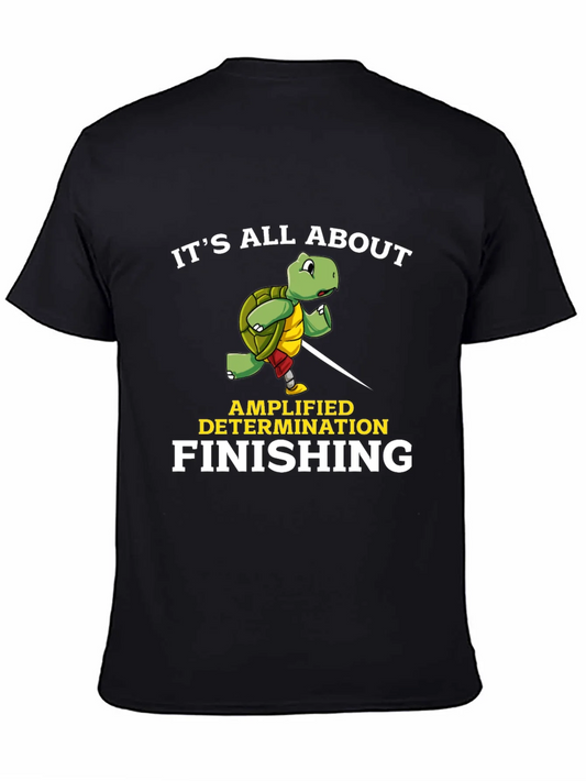 Determination Turtle Graphic T-Shirt