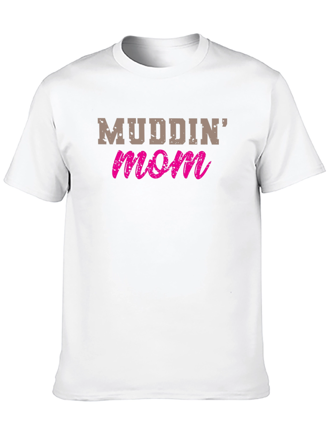 Mudding Mom Graphic T-Shirt - Black