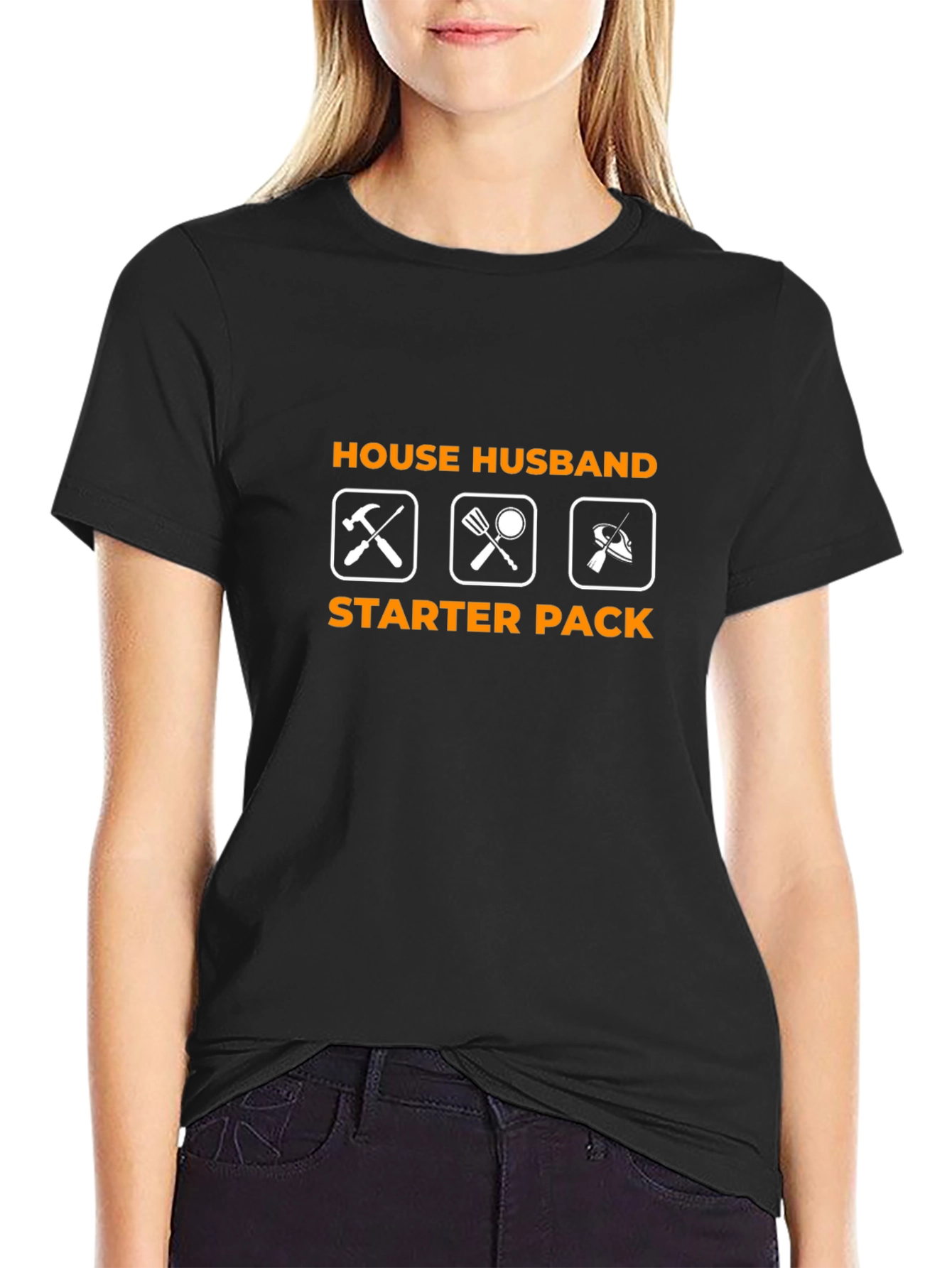 House Husband Starter Pack Graphic T-Shirt