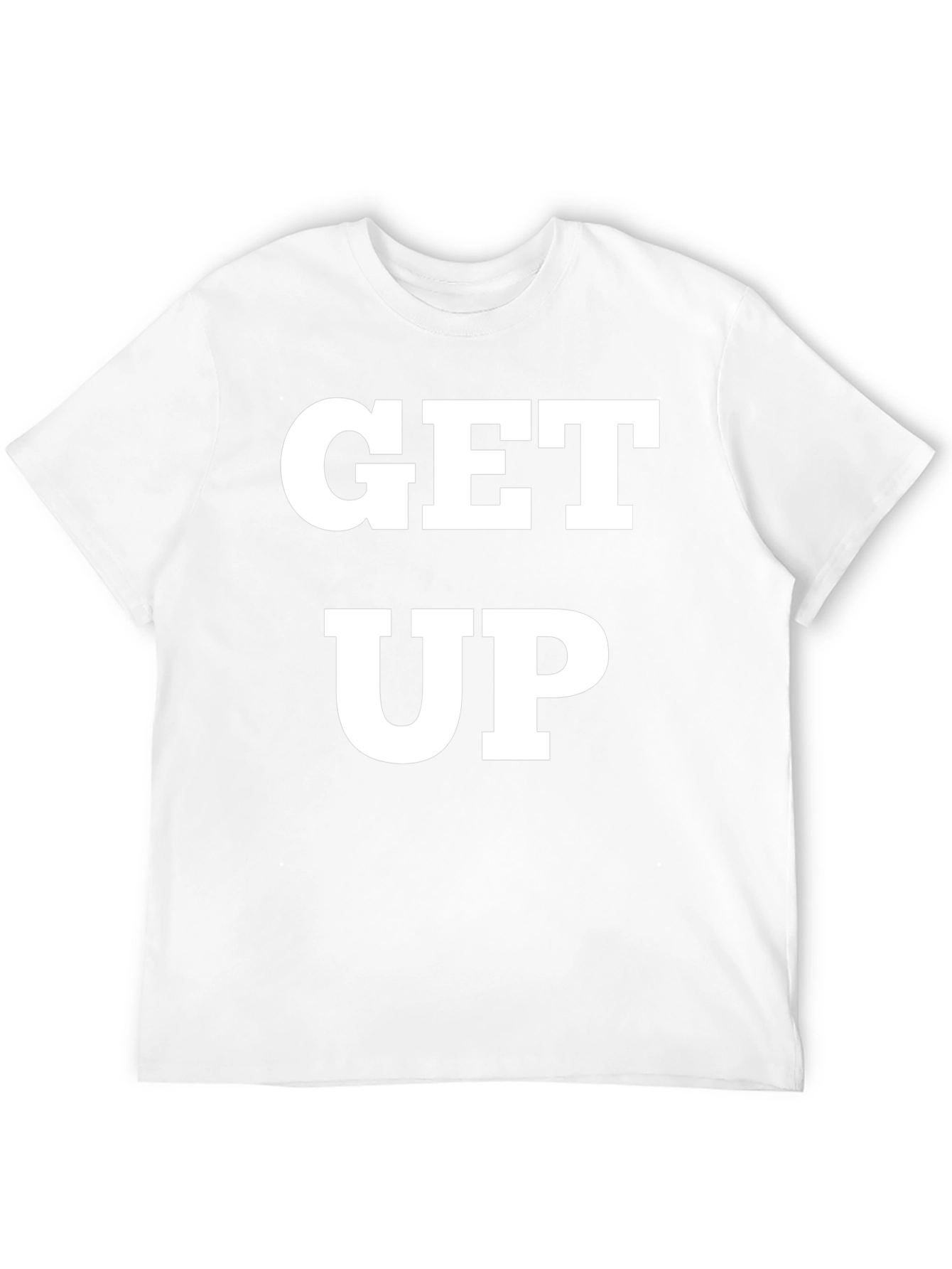 Get Up Graphic Tee - Black T-Shirt