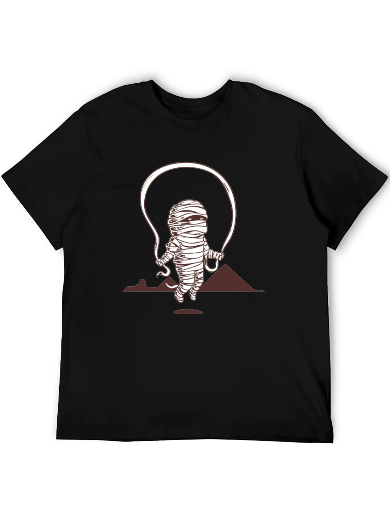 Mummy Jumper Mens Black Graphic T-Shirt