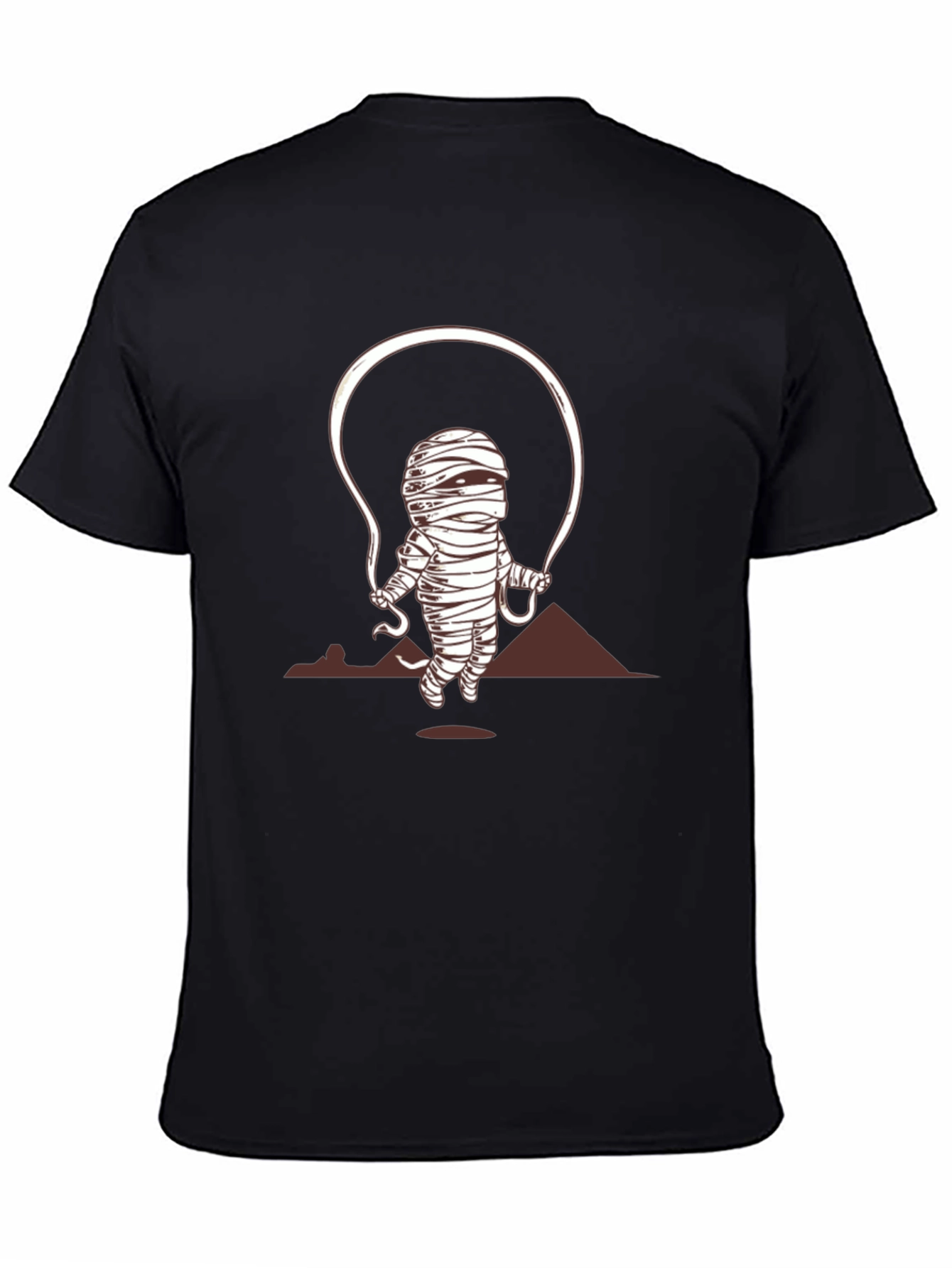 Mummy Jumper Mens Black Graphic T-Shirt