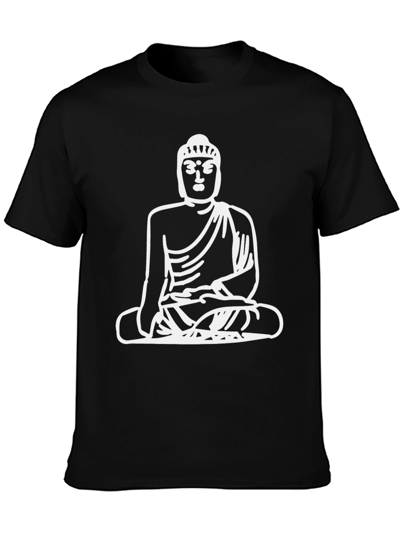 Buddha Graphic Black T-Shirt
