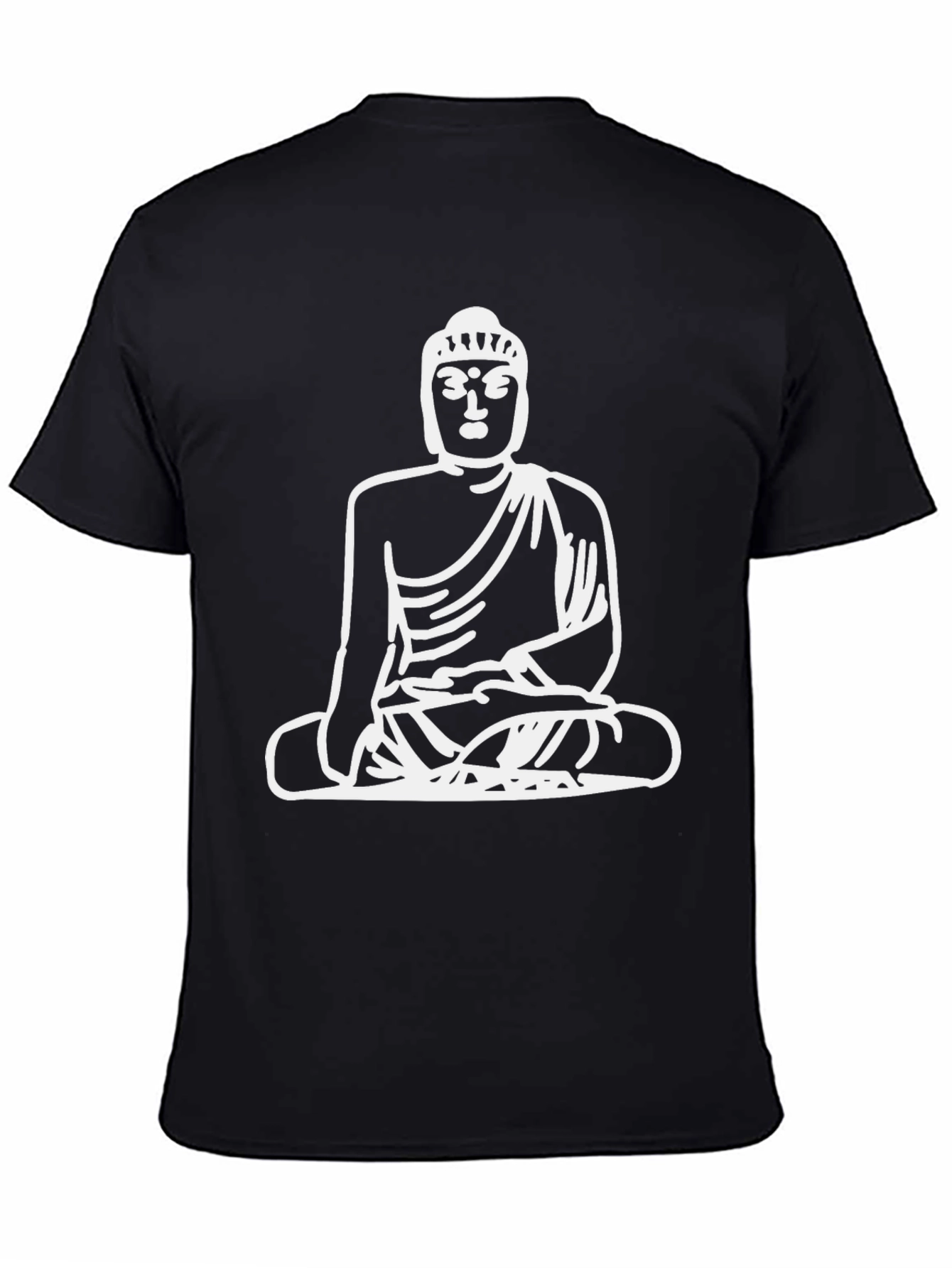 Buddha Graphic Black T-Shirt