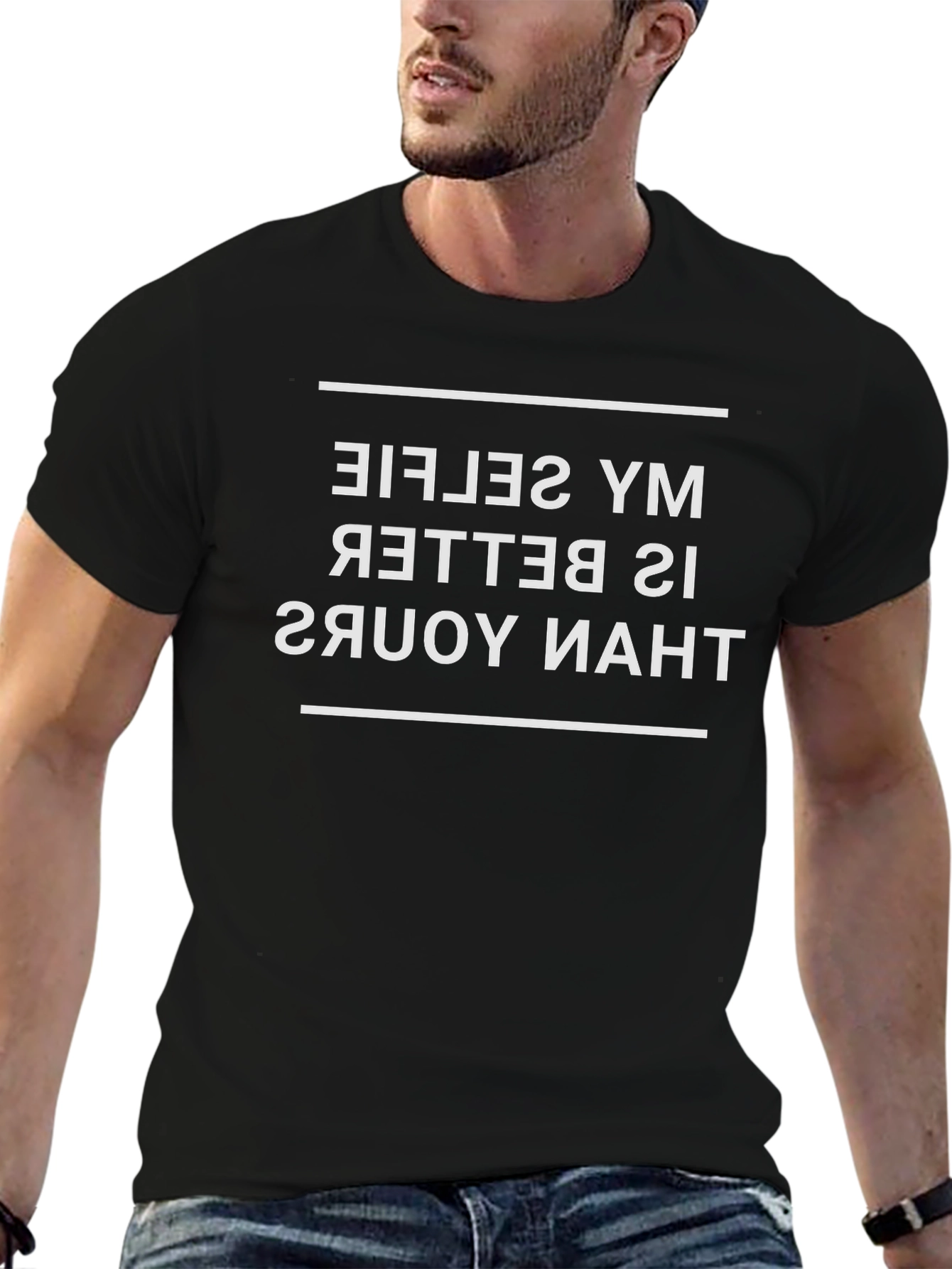 Funny Sarcastic Selfie T-Shirt