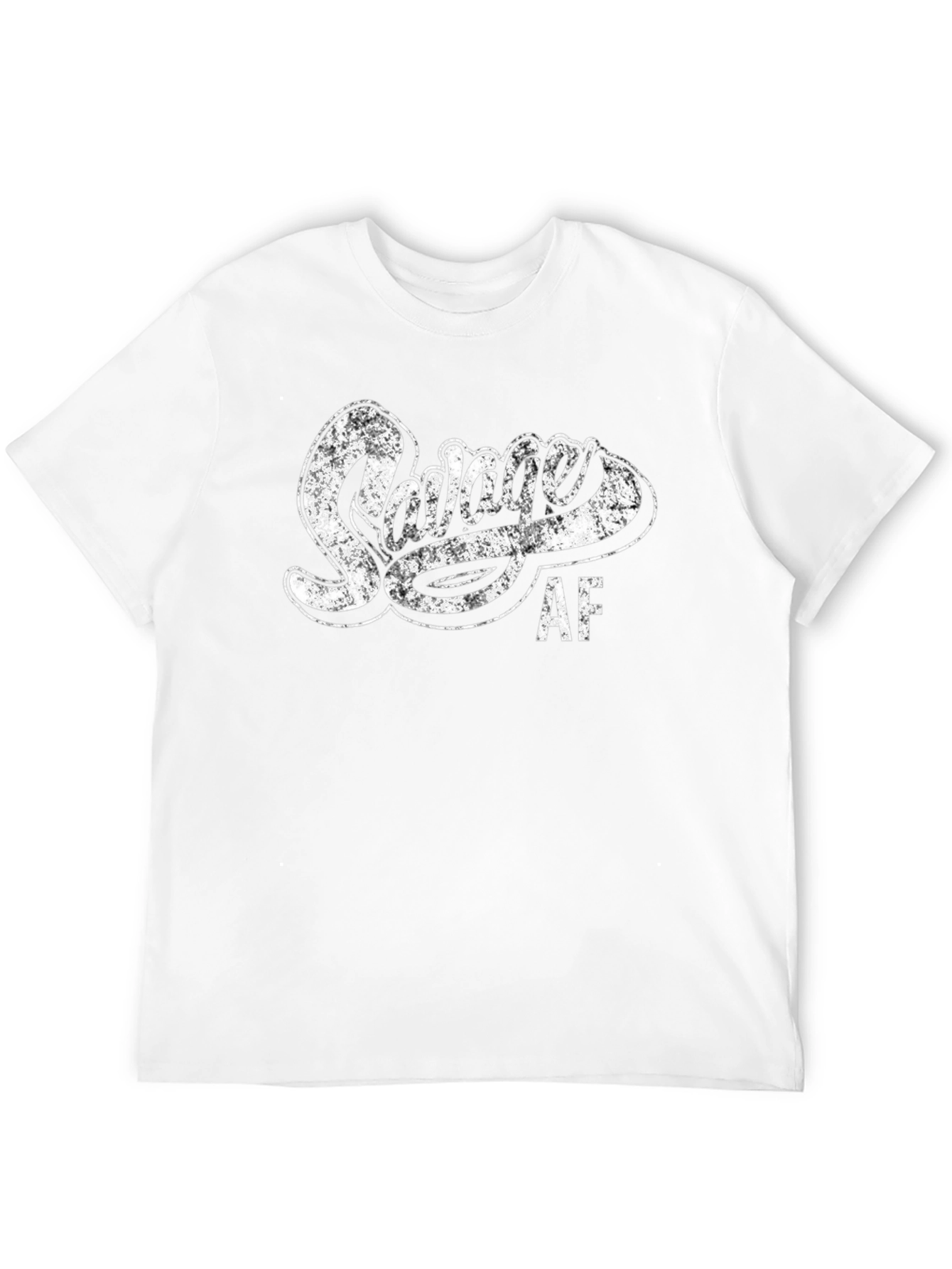 Savage AF T-Shirt - Distressed Print Mens