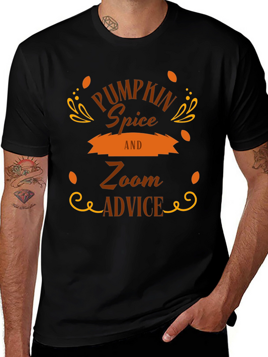 Pumpkin Spice and Zoom Advice T-Shirt