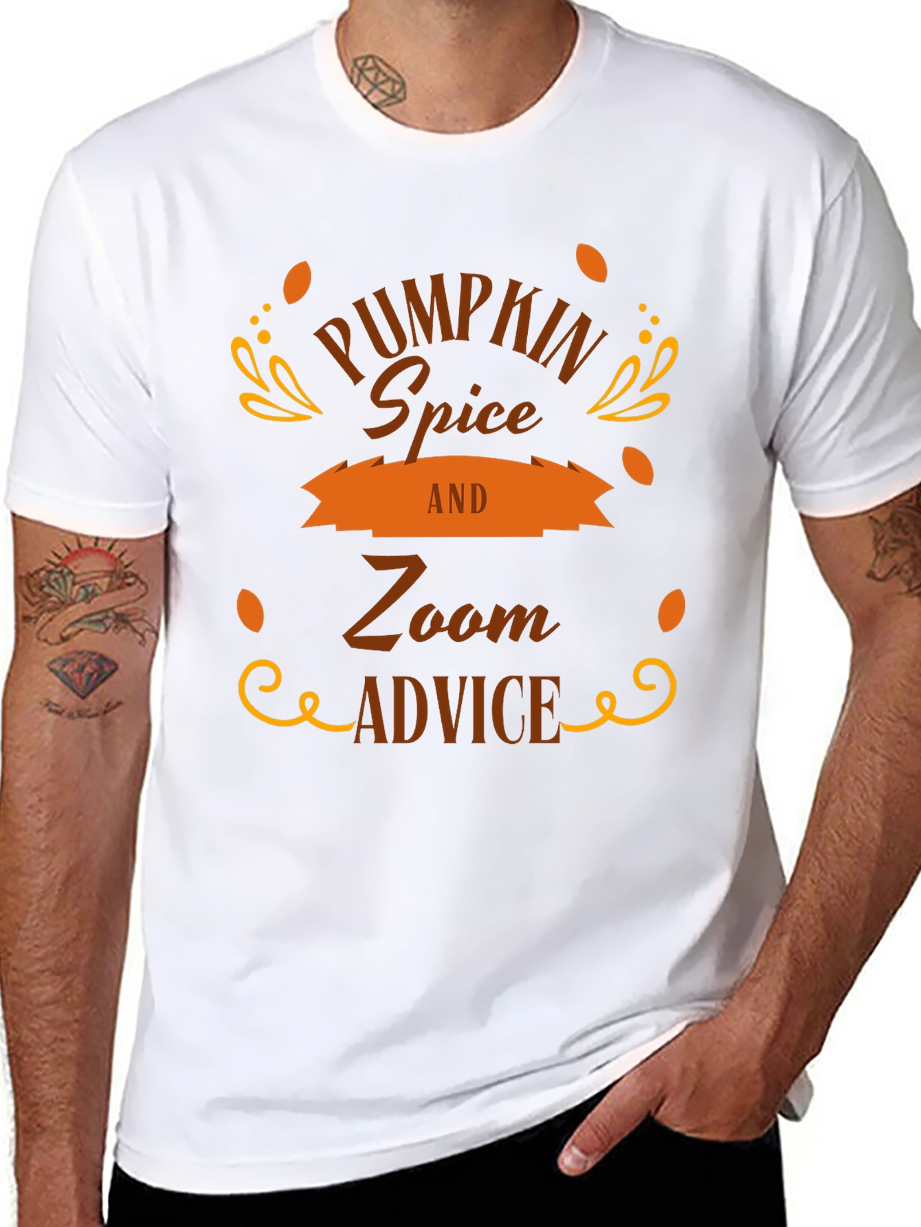 Pumpkin Spice and Zoom Advice T-Shirt