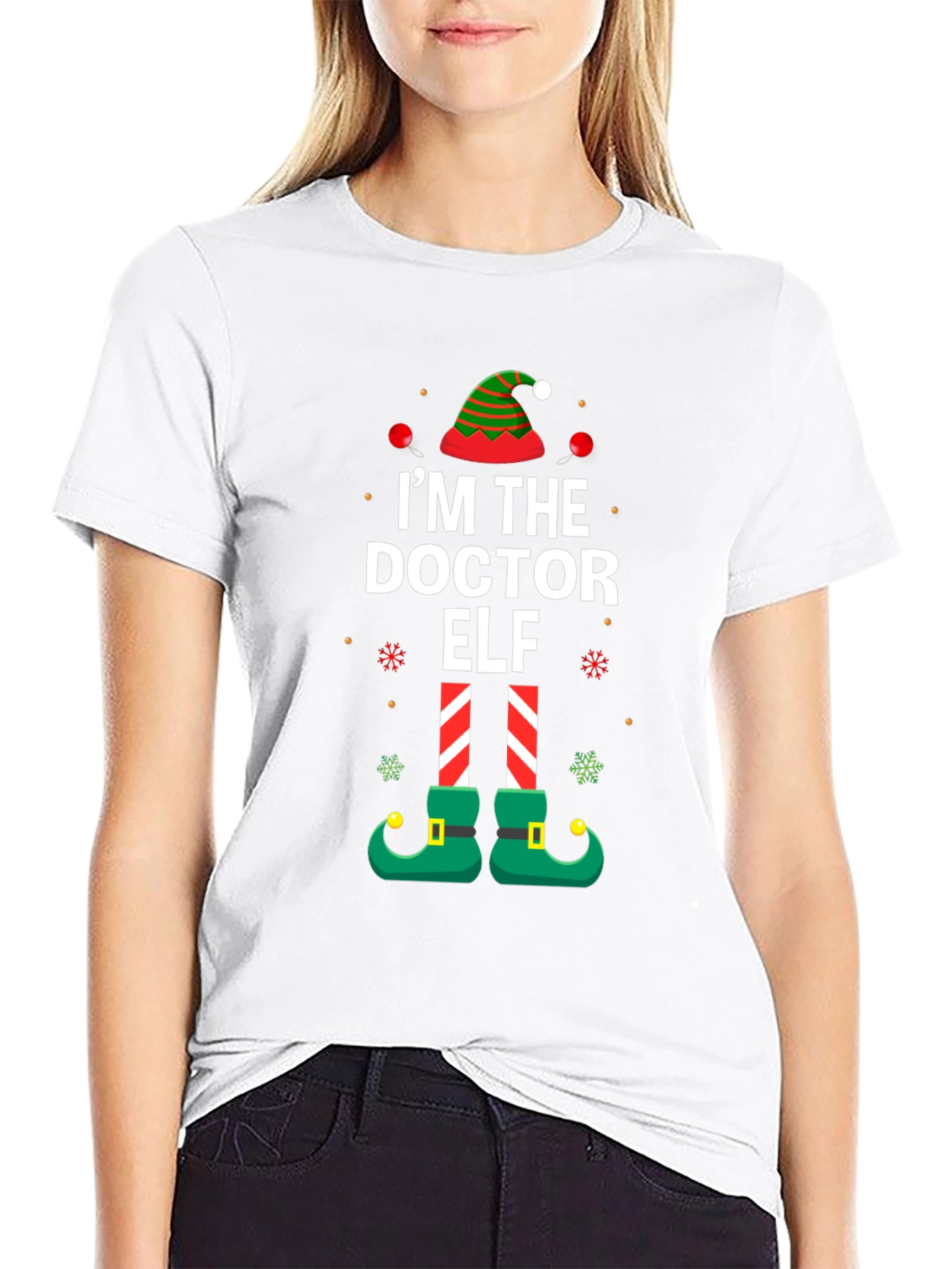 Im The Doctor Elf Christmas T-Shirt