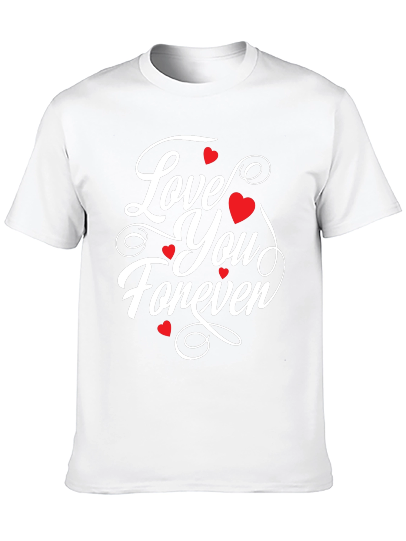 Love You Forever Graphic Tee - Black