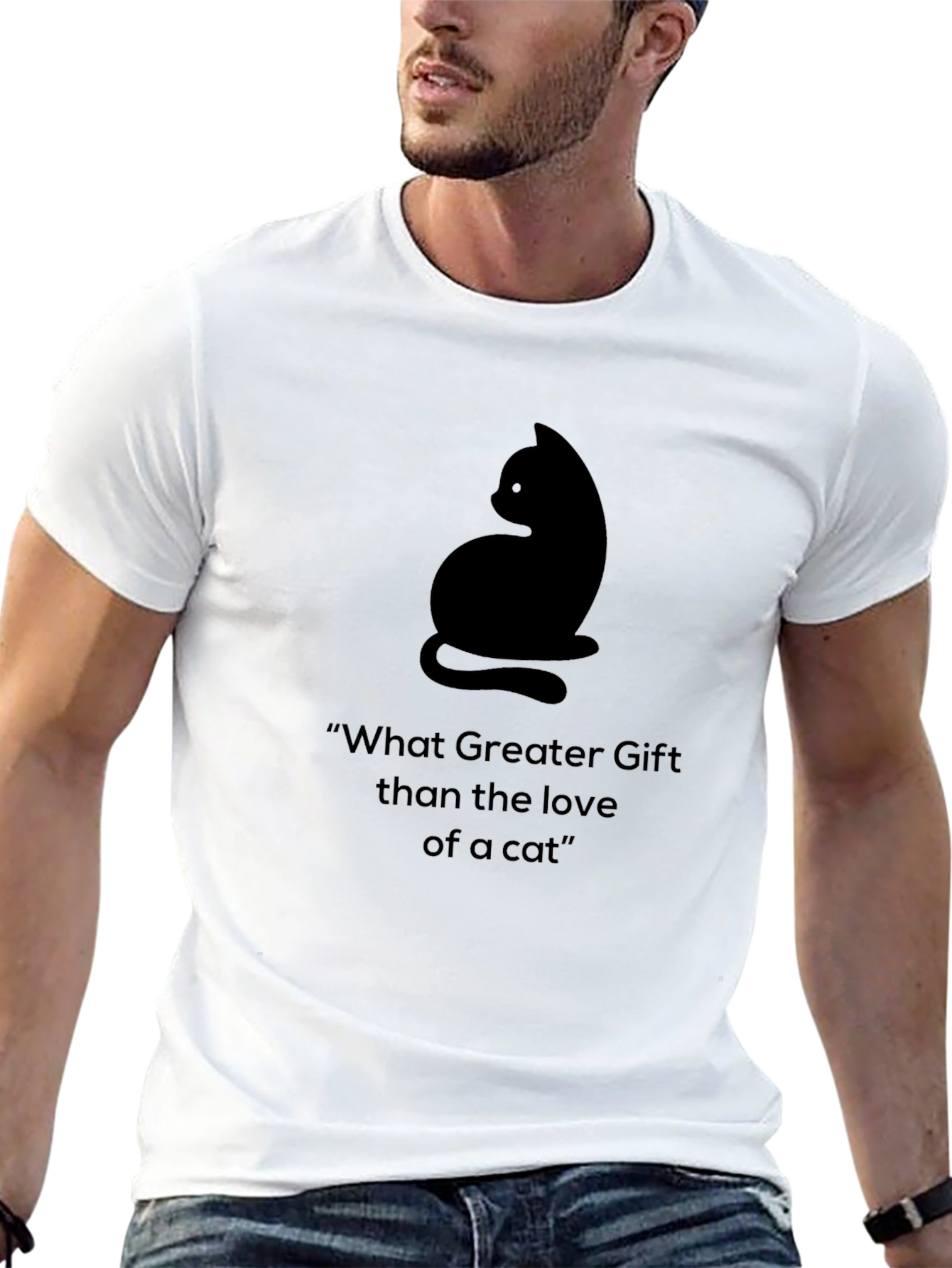 Cat Lovers Gift T-Shirt - Love of a Cat
