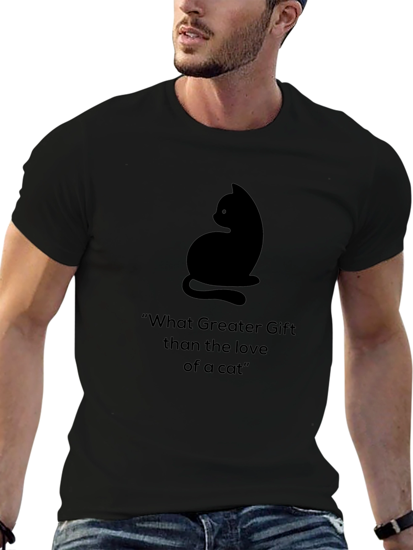 Cat Lovers Gift T-Shirt - Love of a Cat
