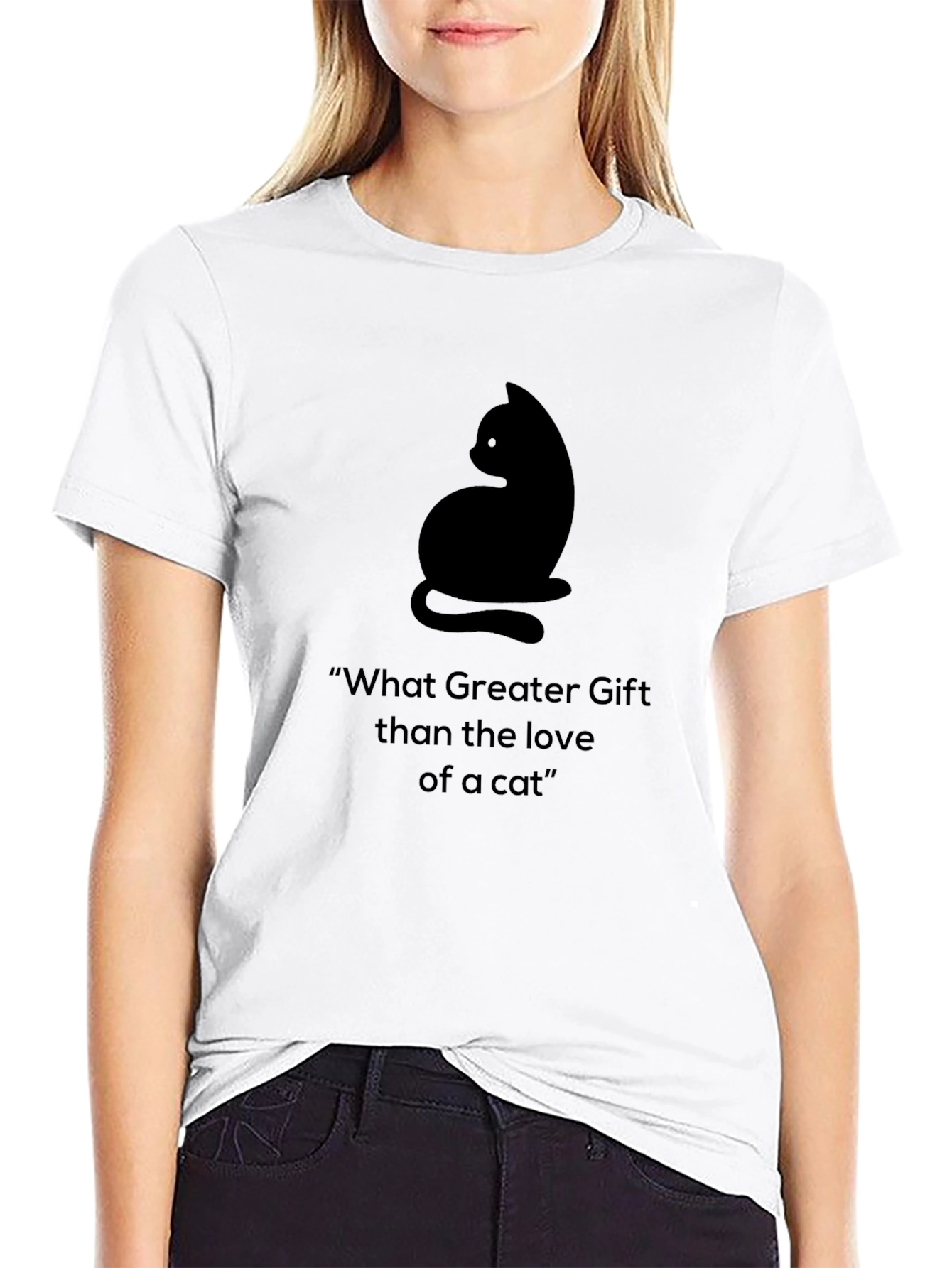 Cat Lovers Gift T-Shirt - Love of a Cat