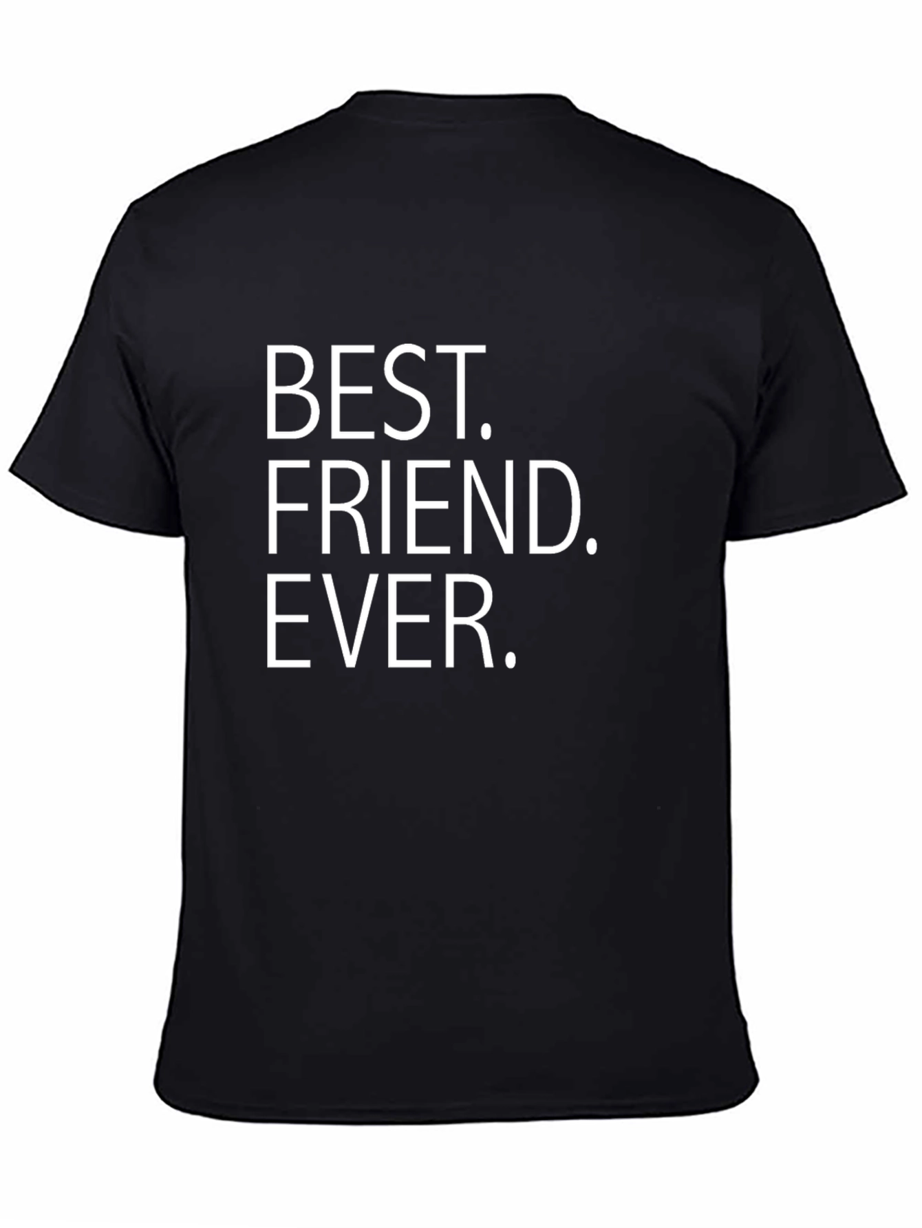 Best Friend Ever Graphic Tee - Black