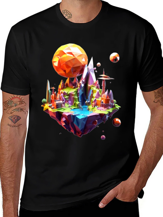 Geometric Island T-Shirt
