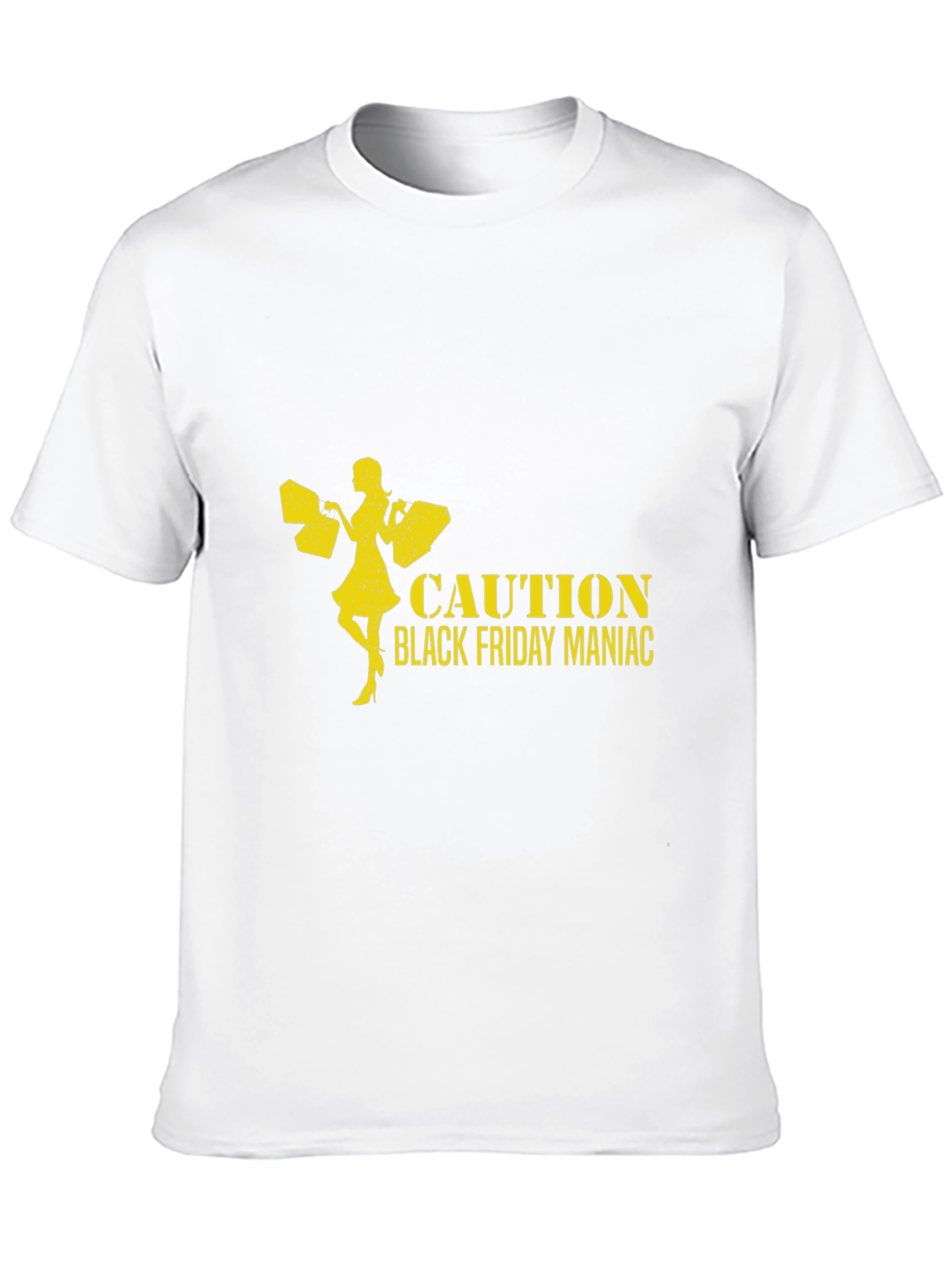Caution Black Friday Maniac T-Shirt