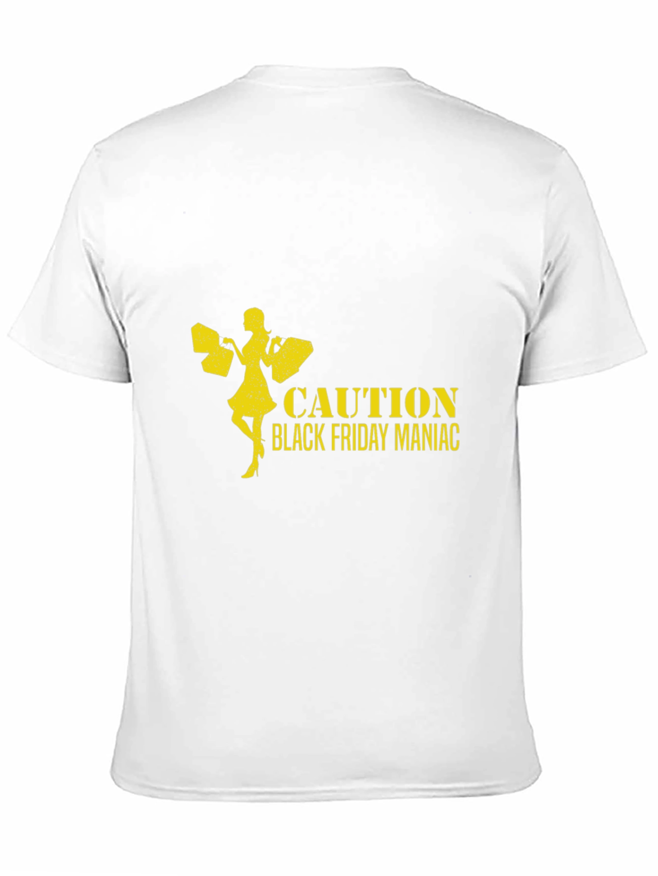 Caution Black Friday Maniac T-Shirt