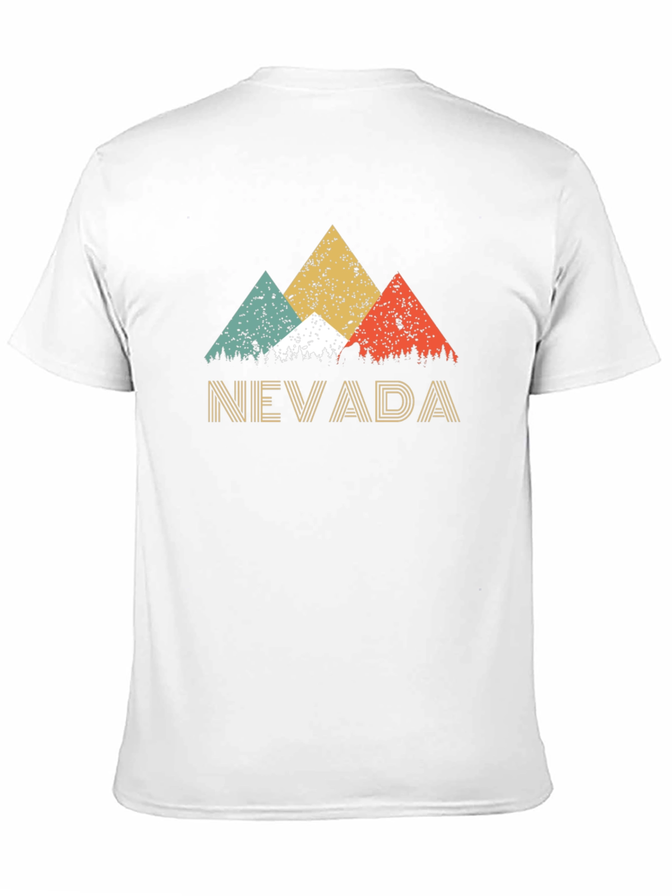 Nevada Mountain Graphic T-Shirt