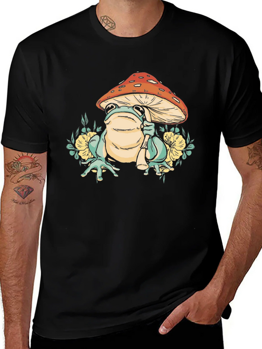 Mushroom Frog Graphic Tee