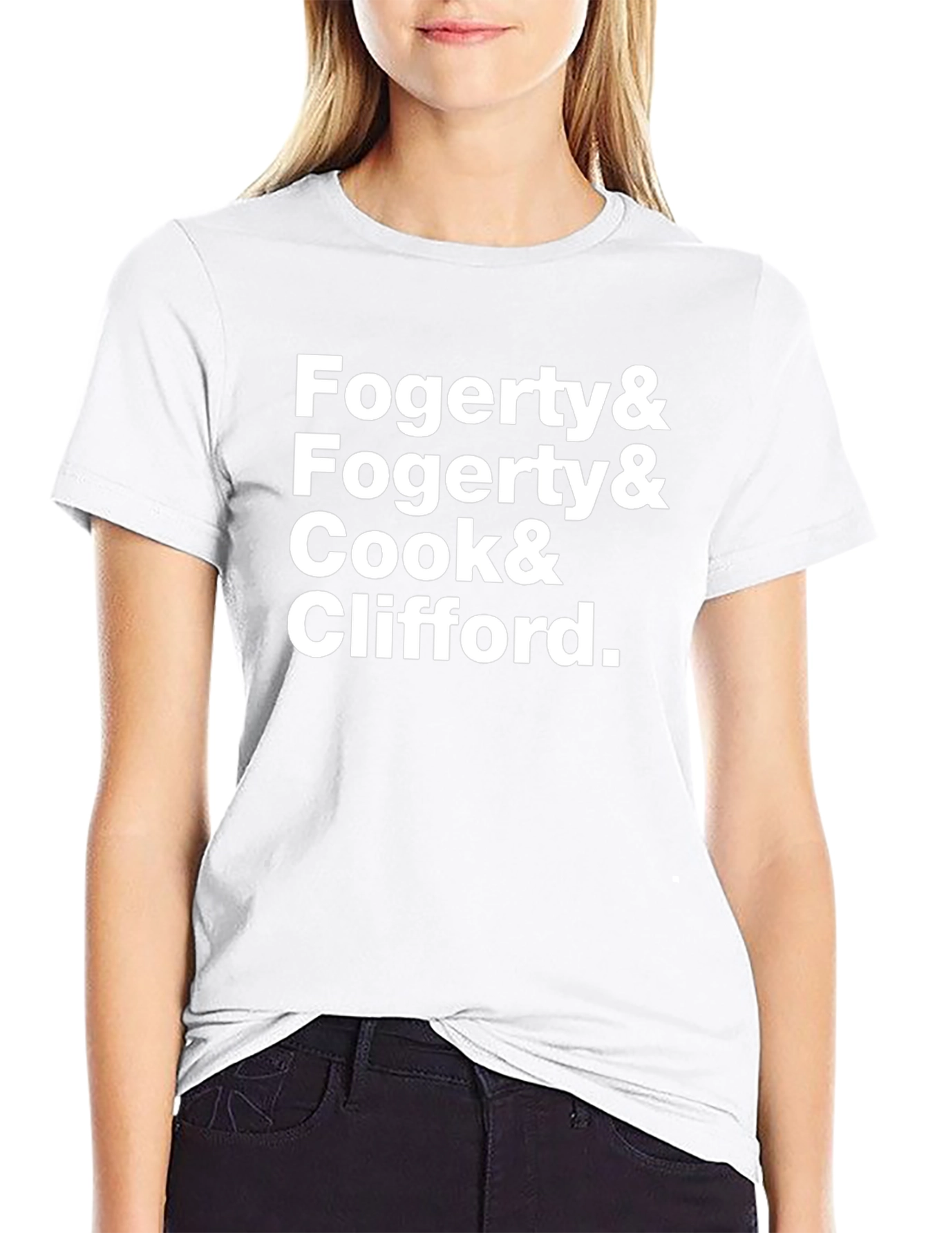 Fogerty and Cook Black T-Shirt