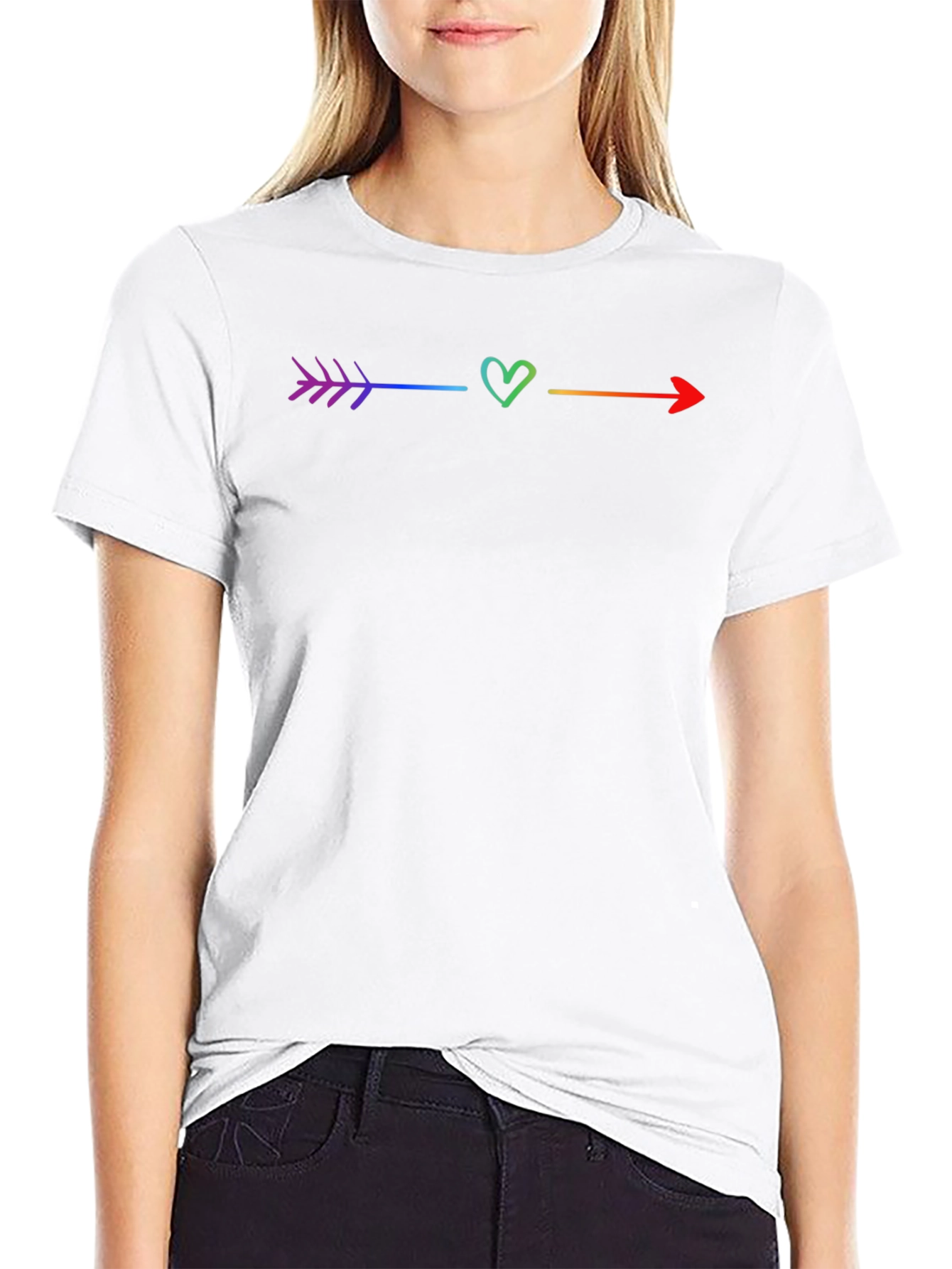 Love Wins Rainbow Arrow T-Shirt - Pride Apparel