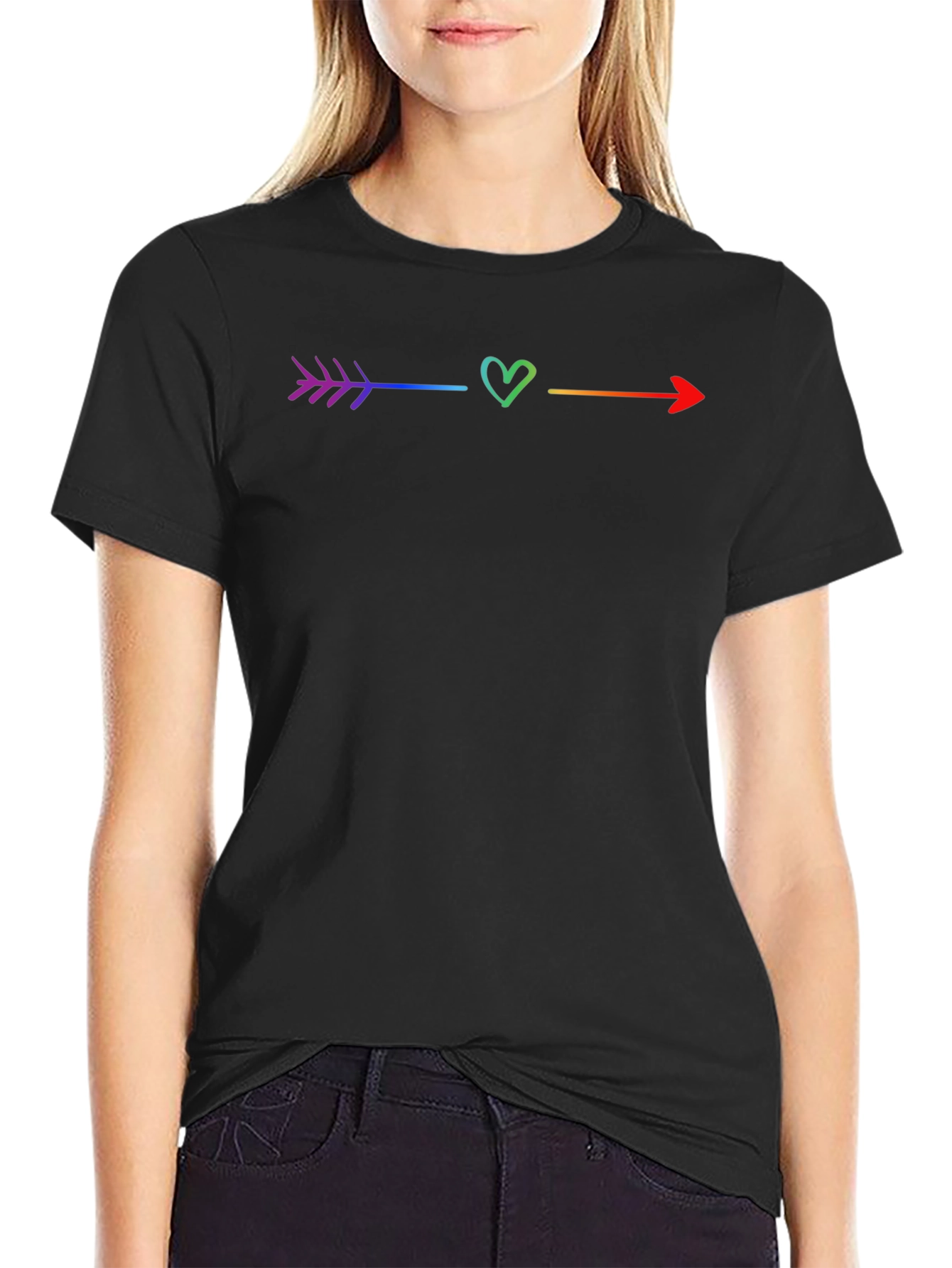 Love Wins Rainbow Arrow T-Shirt - Pride Apparel