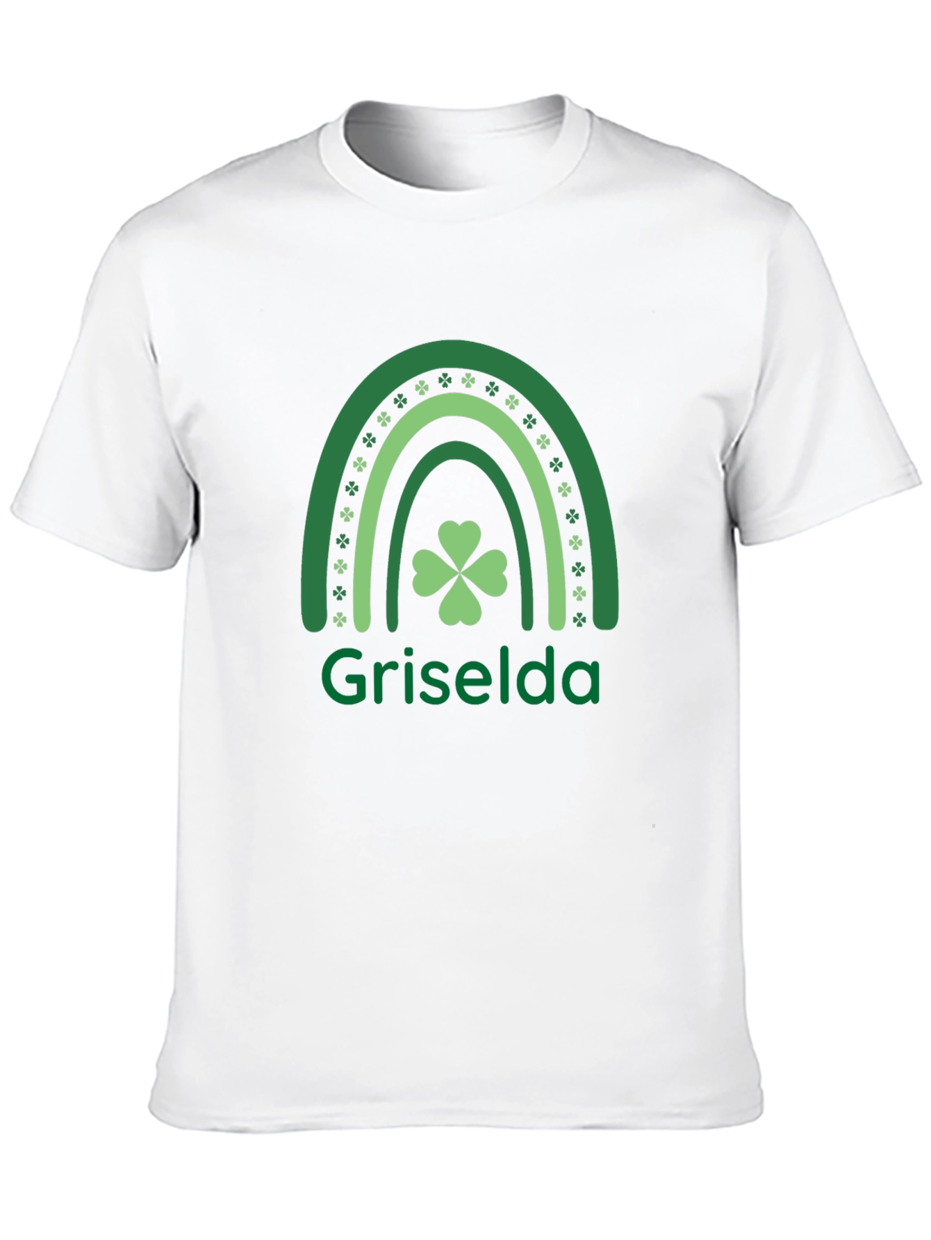 Griselda St. Patricks Day Rainbow Shamrock T-Shirt