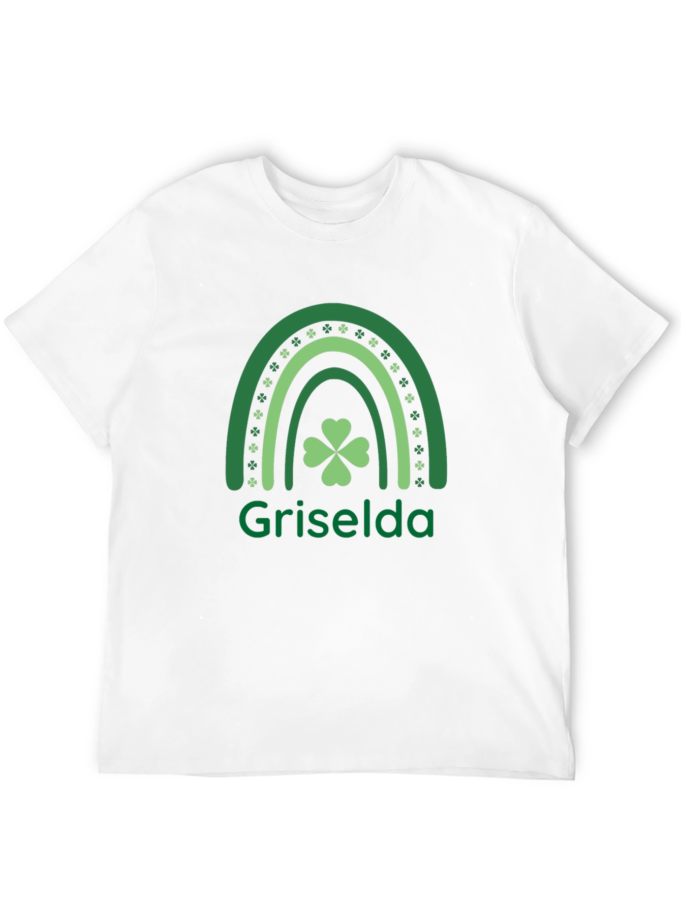 Griselda St. Patricks Day Rainbow Shamrock T-Shirt