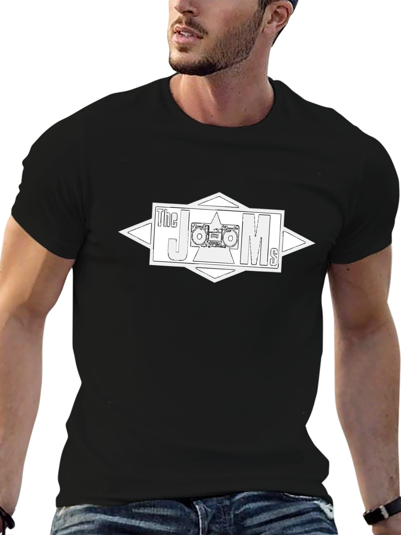 The JAMS Boombox Graphic Tee - Cool Retro Style